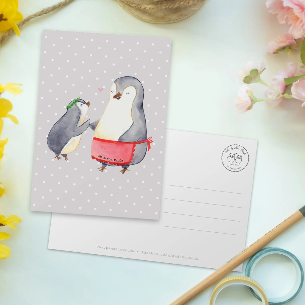 Postkarte Pinguin mit Kind Postkarte, Karte, Geschenkkarte, Grußkarte, Einladung, Ansichtskarte, Geburtstagskarte, Einladungskarte, Dankeskarte, Ansichtskarten, Einladung Geburtstag, Einladungskarten Geburtstag, Familie, Vatertag, Muttertag, Bruder, Schwester, Mama, Papa, Oma, Opa, Geschenk, Mami, Mutti, Mutter, Geburststag