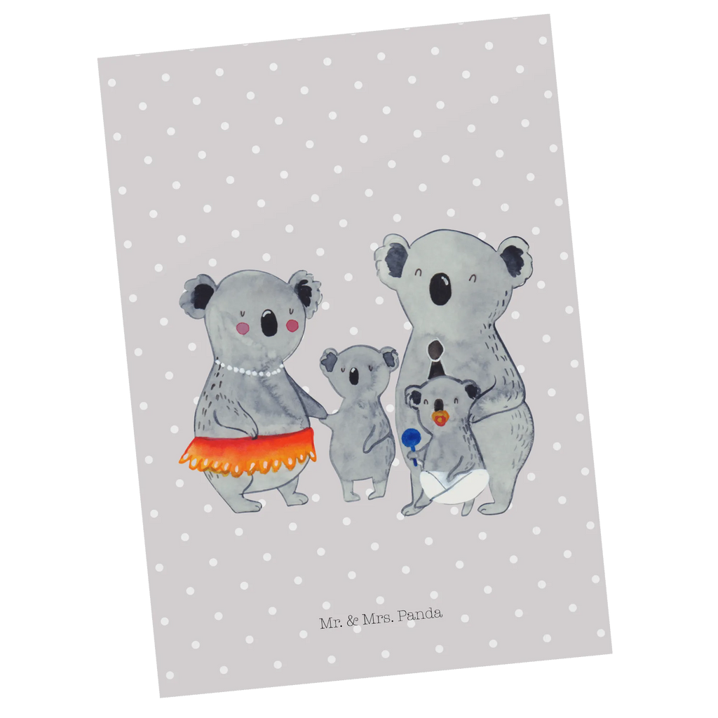 Postkarte Koala Familie Postkarte, Karte, Geschenkkarte, Grußkarte, Einladung, Ansichtskarte, Geburtstagskarte, Einladungskarte, Dankeskarte, Ansichtskarten, Einladung Geburtstag, Einladungskarten Geburtstag, Familie, Vatertag, Muttertag, Bruder, Schwester, Mama, Papa, Oma, Opa, Koala, Koalas, Family, Kinder, Geschwister, Familienleben