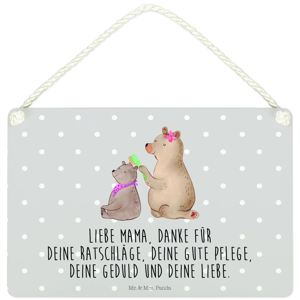 Deko Schild Bär mit Kind Dekoschild, Deko Schild, Schild, Tür Schild, Türschild, Holzschild, Wandschild, Wanddeko, Familie, Vatertag, Muttertag, Bruder, Schwester, Mama, Papa, Oma, Opa, Geschenk, Mutti, Mutter