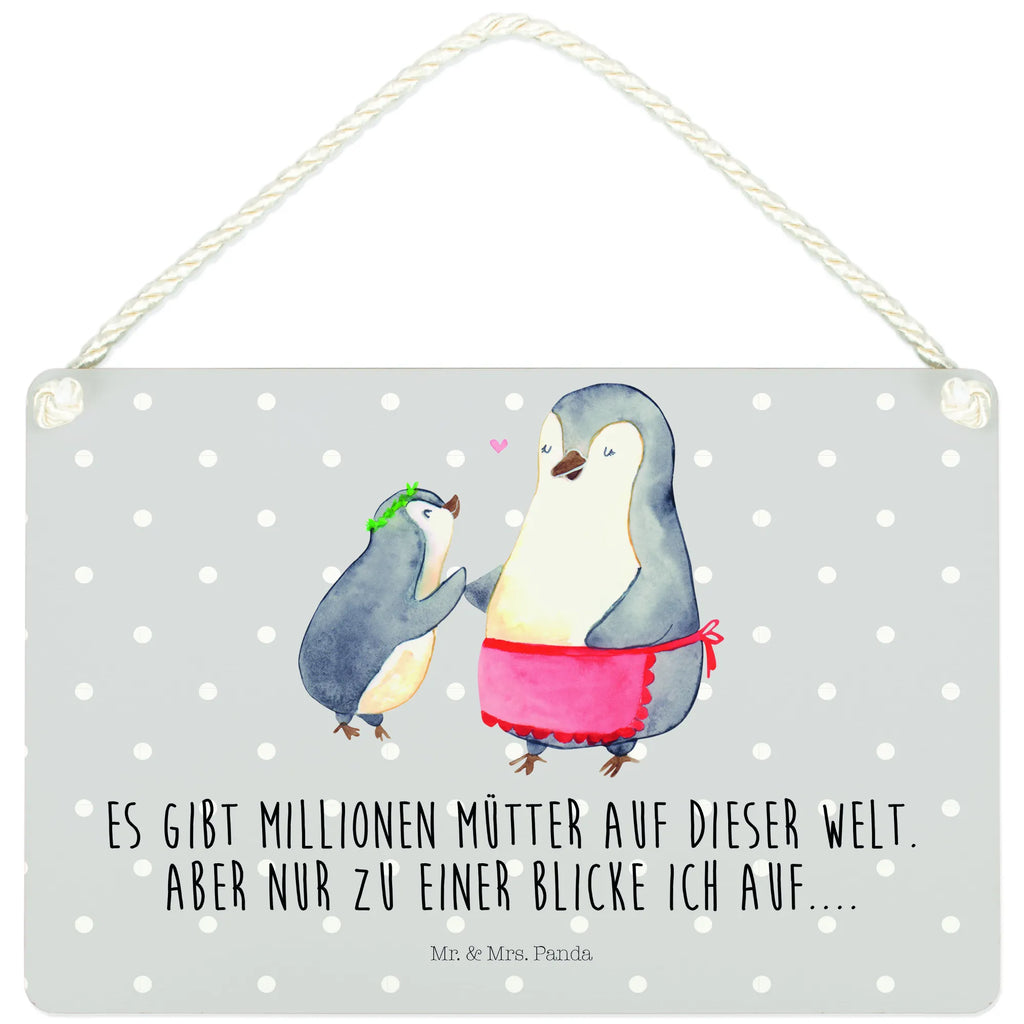 Deko Schild Pinguin mit Kind Dekoschild, Deko Schild, Schild, Tür Schild, Türschild, Holzschild, Wandschild, Wanddeko, Familie, Vatertag, Muttertag, Bruder, Schwester, Mama, Papa, Oma, Opa, Geschenk, Mami, Mutti, Mutter, Geburststag