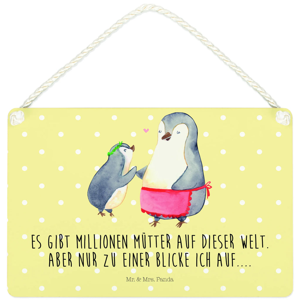 Deko Schild Pinguin mit Kind Dekoschild, Deko Schild, Schild, Tür Schild, Türschild, Holzschild, Wandschild, Wanddeko, Familie, Vatertag, Muttertag, Bruder, Schwester, Mama, Papa, Oma, Opa, Geschenk, Mami, Mutti, Mutter, Geburststag