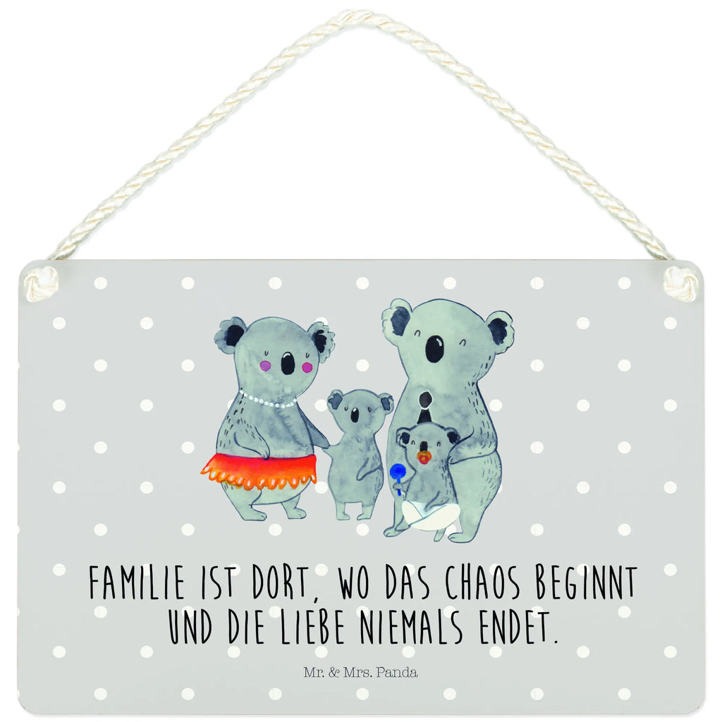 Deko Schild Koala Familie Dekoschild, Deko Schild, Schild, Tür Schild, Türschild, Holzschild, Wandschild, Wanddeko, Familie, Vatertag, Muttertag, Bruder, Schwester, Mama, Papa, Oma, Opa, Koala, Koalas, Family, Kinder, Geschwister, Familienleben