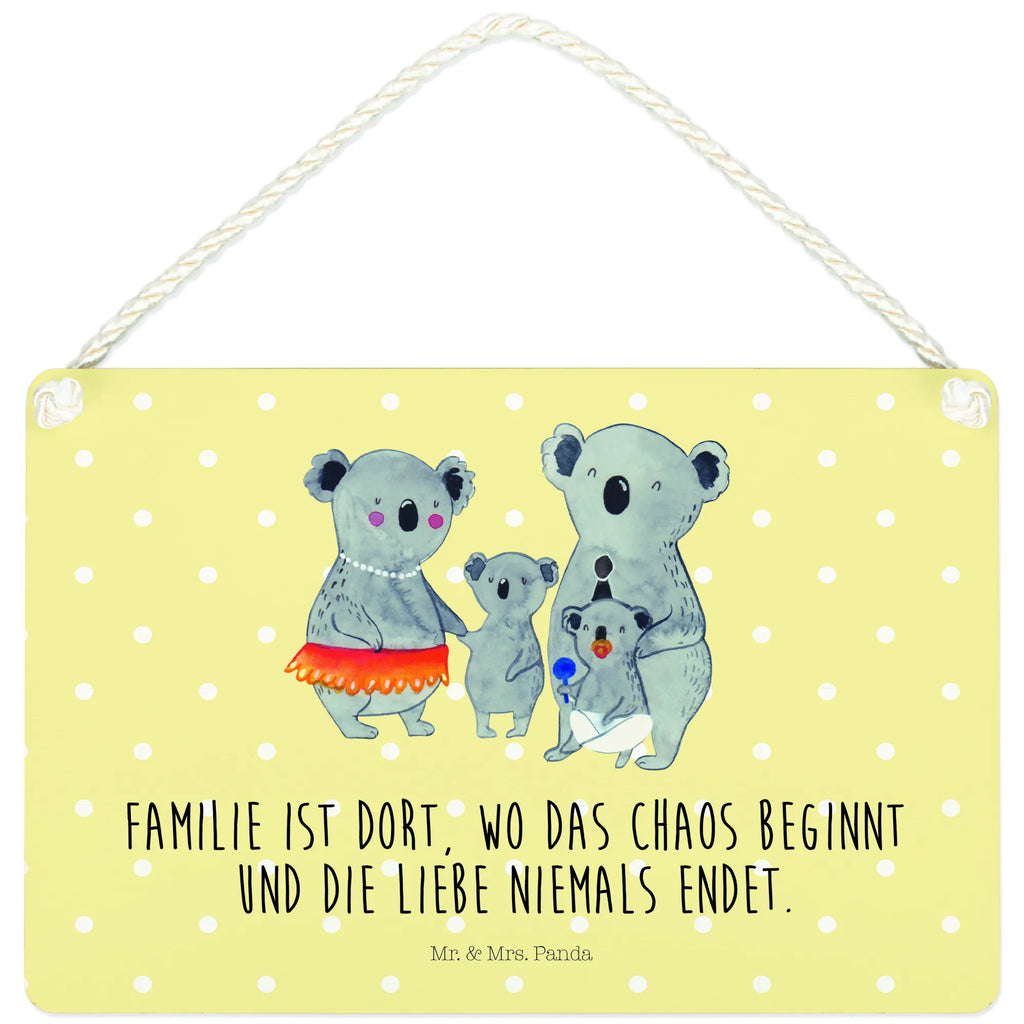 Deko Schild Koala Familie Dekoschild, Deko Schild, Schild, Tür Schild, Türschild, Holzschild, Wandschild, Wanddeko, Familie, Vatertag, Muttertag, Bruder, Schwester, Mama, Papa, Oma, Opa, Koala, Koalas, Family, Kinder, Geschwister, Familienleben