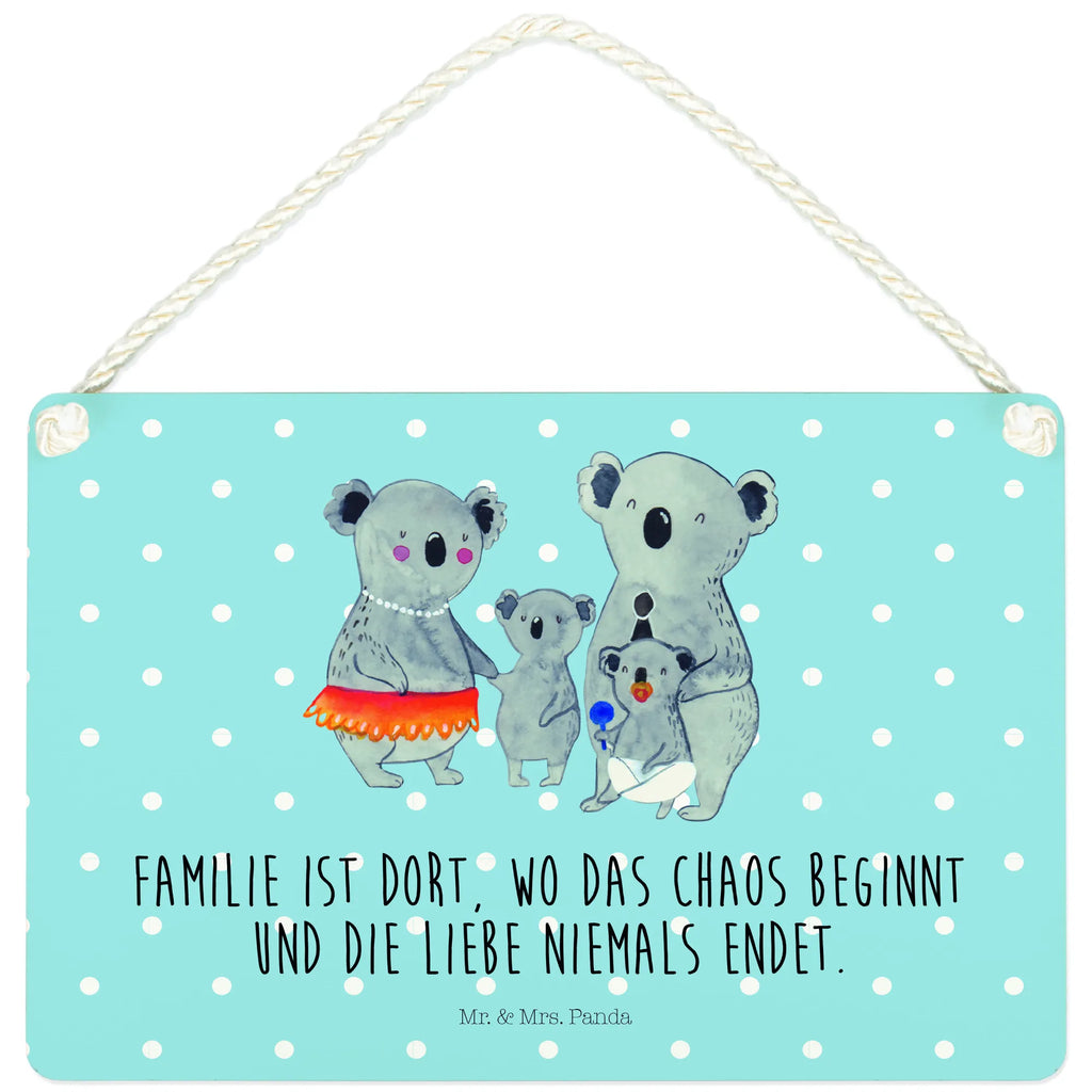 Deko Schild Koala Familie Dekoschild, Deko Schild, Schild, Tür Schild, Türschild, Holzschild, Wandschild, Wanddeko, Familie, Vatertag, Muttertag, Bruder, Schwester, Mama, Papa, Oma, Opa, Koala, Koalas, Family, Kinder, Geschwister, Familienleben