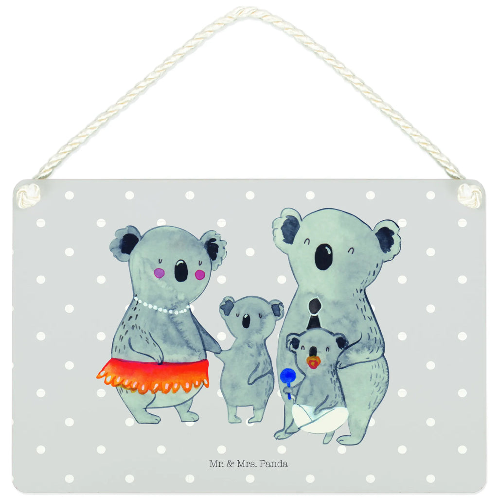 Deko Schild Koala Familie Dekoschild, Deko Schild, Schild, Tür Schild, Türschild, Holzschild, Wandschild, Wanddeko, Familie, Vatertag, Muttertag, Bruder, Schwester, Mama, Papa, Oma, Opa, Koala, Koalas, Family, Kinder, Geschwister, Familienleben