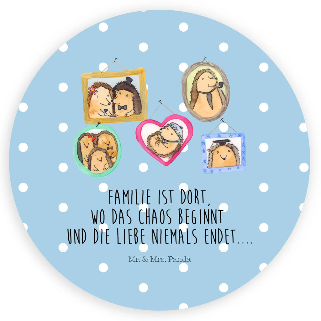 Rund Aufkleber Igel Familie Sticker, Aufkleber, Etikett, Familie, Vatertag, Muttertag, Bruder, Schwester, Mama, Papa, Oma, Opa, Liebe, Igel, Bilder, Zusammenhalt, Glück