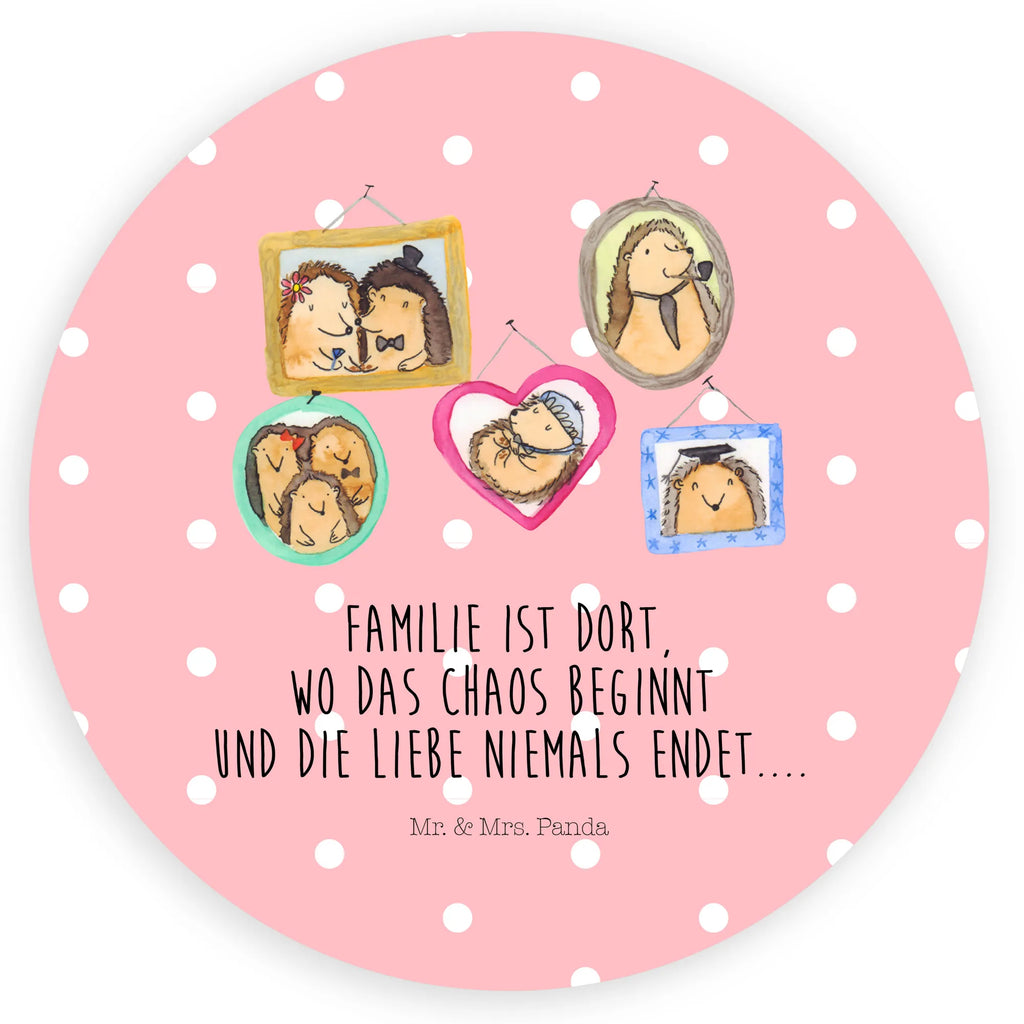 Rund Aufkleber Igel Familie Sticker, Aufkleber, Etikett, Familie, Vatertag, Muttertag, Bruder, Schwester, Mama, Papa, Oma, Opa, Liebe, Igel, Bilder, Zusammenhalt, Glück