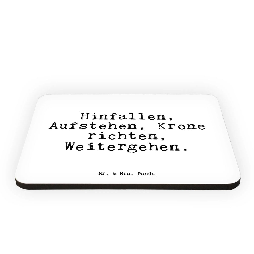 Magnet Sprüche und Zitate Hinfallen, Aufstehen, Krone richten, Weitergehen. Kühlschrankmagnet, Pinnwandmagnet, Souvenir Magnet, Motivmagnete, Dekomagnet, Whiteboard Magnet, Notiz Magnet, Kühlschrank Dekoration, Spruch, Sprüche, lustige Sprüche, Weisheiten, Zitate, Spruch Geschenke, Spruch Sprüche Weisheiten Zitate Lustig Weisheit Worte