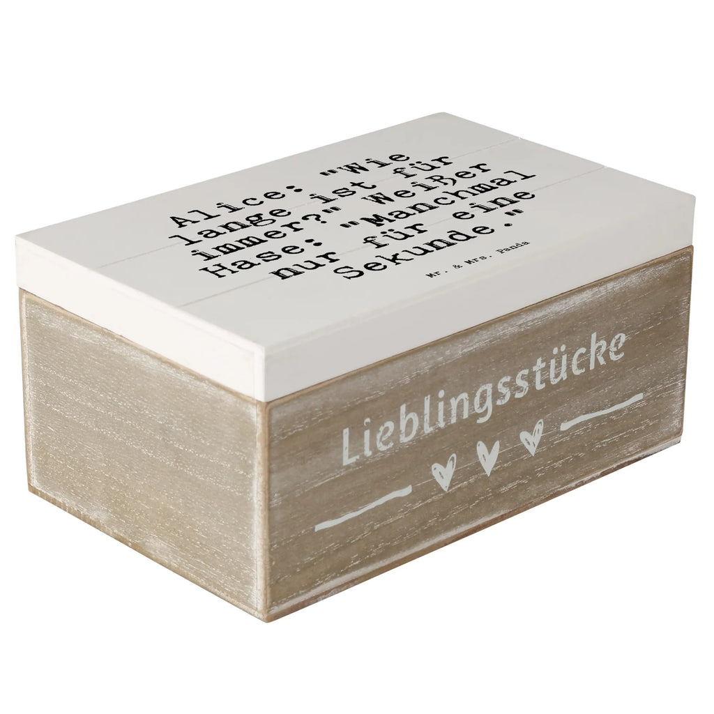 Holzkiste Sprüche und Zitate Alice: "Wie lange ist für immer?" Weißer Hase: "Manchmal nur für eine Sekunde." Holzkiste, Kiste, Schatzkiste, Truhe, Schatulle, XXL, Erinnerungsbox, Erinnerungskiste, Dekokiste, Aufbewahrungsbox, Geschenkbox, Geschenkdose, Spruch, Sprüche, lustige Sprüche, Weisheiten, Zitate, Spruch Geschenke, Spruch Sprüche Weisheiten Zitate Lustig Weisheit Worte