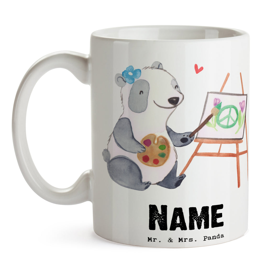 Personalisierte Tasse Künstlerin mit Herz Personalisierte Tasse, Namenstasse, Wunschname, Personalisiert, Tasse, Namen, Drucken, Tasse mit Namen, Beruf, Ausbildung, Jubiläum, Abschied, Rente, Kollege, Kollegin, Geschenk, Schenken, Arbeitskollege, Mitarbeiter, Firma, Danke, Dankeschön, Künstlerin, Malerin, Kunstmalerin, Galerie Eröffnung, Kunstschule