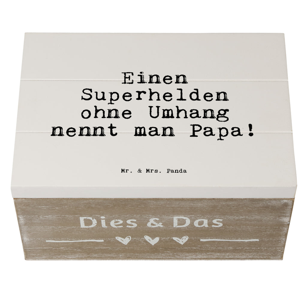 Holzkiste Sprüche und Zitate Einen Superhelden ohne Umhang nennt man Papa! Holzkiste, Kiste, Schatzkiste, Truhe, Schatulle, XXL, Erinnerungsbox, Erinnerungskiste, Dekokiste, Aufbewahrungsbox, Geschenkbox, Geschenkdose, Spruch, Sprüche, lustige Sprüche, Weisheiten, Zitate, Spruch Geschenke, Spruch Sprüche Weisheiten Zitate Lustig Weisheit Worte