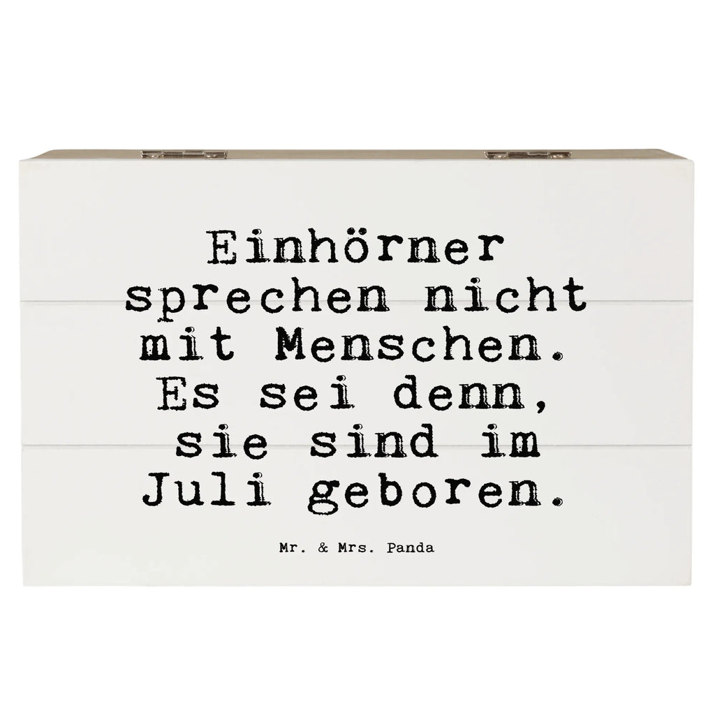 Holzkiste Sprüche und Zitate Einhörner sprechen nicht mit Menschen. Es sei denn, sie sind im Juli geboren. Holzkiste, Kiste, Schatzkiste, Truhe, Schatulle, XXL, Erinnerungsbox, Erinnerungskiste, Dekokiste, Aufbewahrungsbox, Geschenkbox, Geschenkdose, Spruch, Sprüche, lustige Sprüche, Weisheiten, Zitate, Spruch Geschenke, Spruch Sprüche Weisheiten Zitate Lustig Weisheit Worte