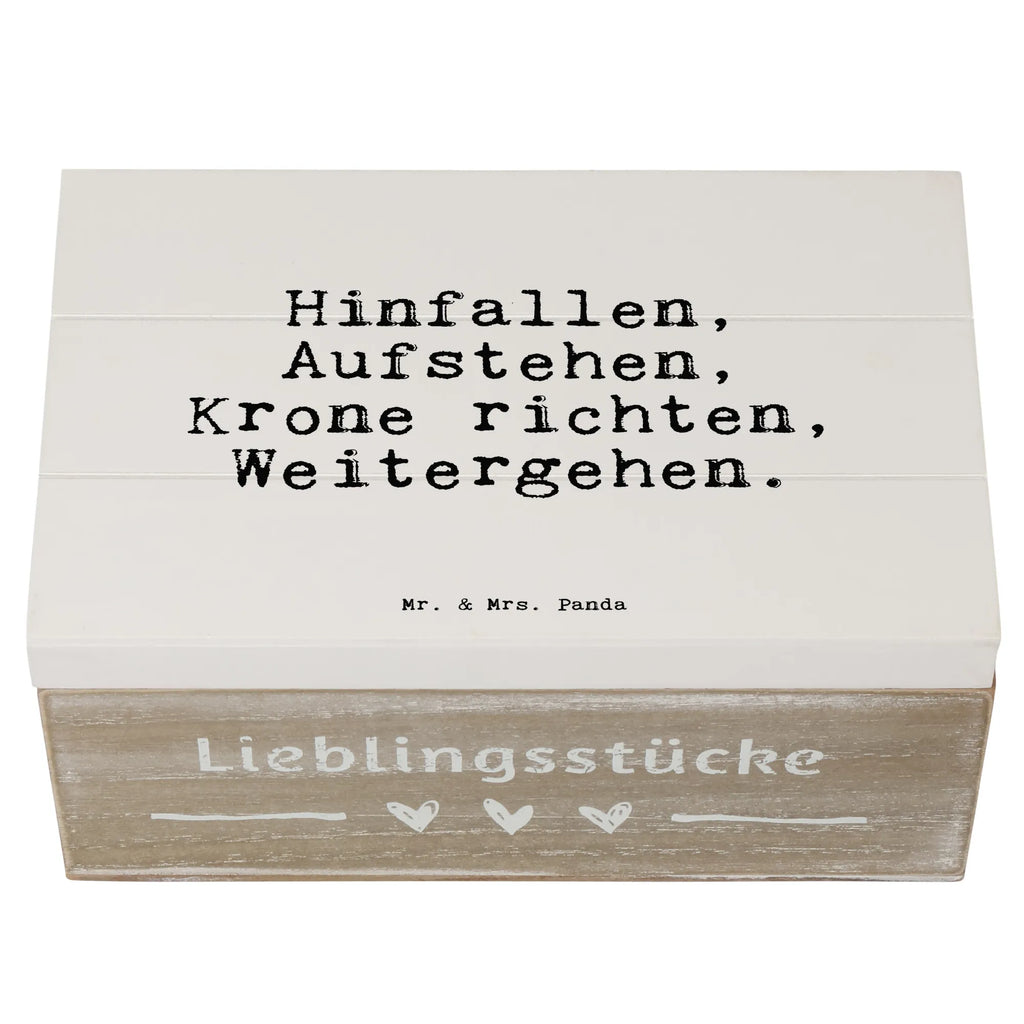 Holzkiste Sprüche und Zitate Hinfallen, Aufstehen, Krone richten, Weitergehen. Holzkiste, Kiste, Schatzkiste, Truhe, Schatulle, XXL, Erinnerungsbox, Erinnerungskiste, Dekokiste, Aufbewahrungsbox, Geschenkbox, Geschenkdose, Spruch, Sprüche, lustige Sprüche, Weisheiten, Zitate, Spruch Geschenke, Spruch Sprüche Weisheiten Zitate Lustig Weisheit Worte