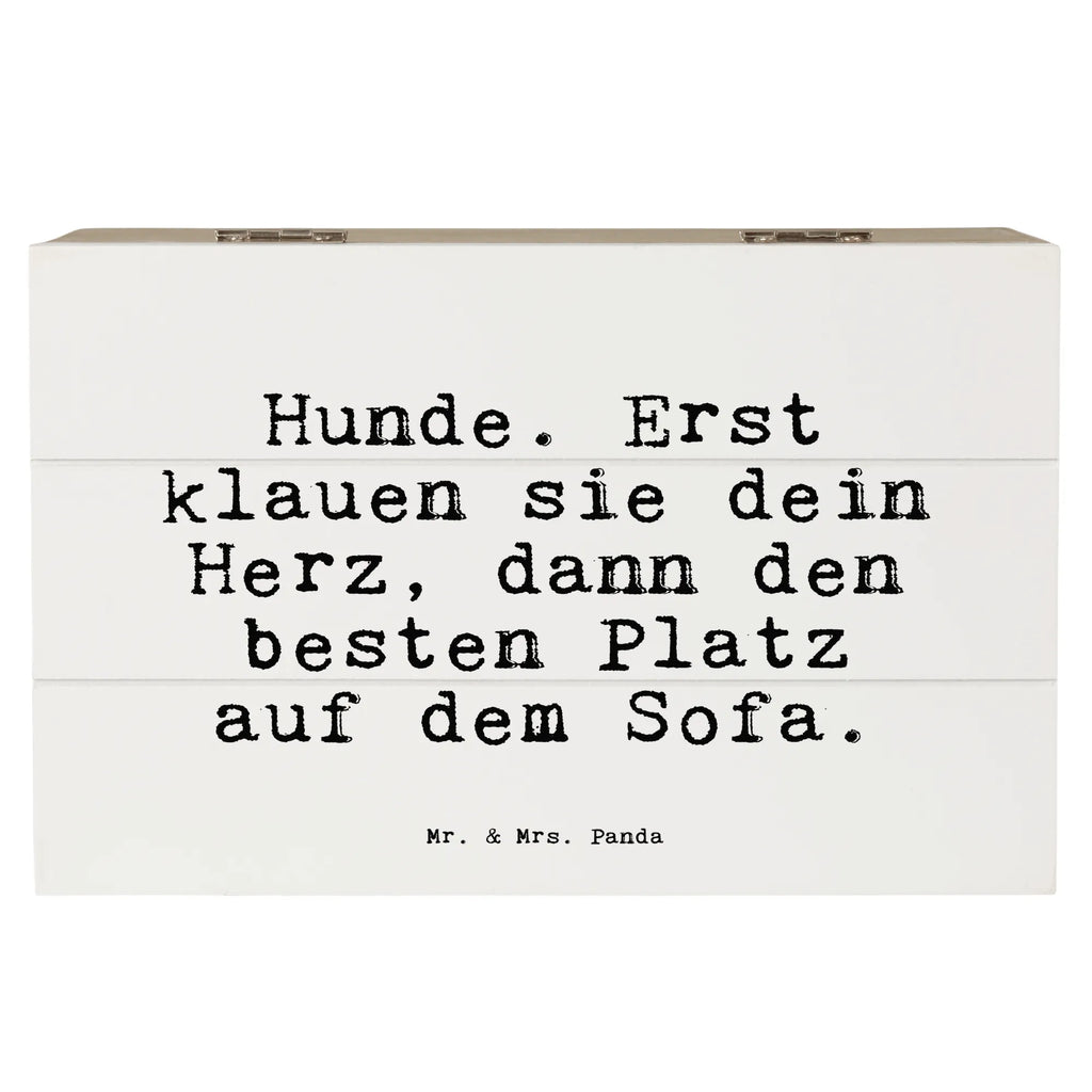 Holzkiste Sprüche und Zitate Hunde. Erst klauen sie dein Herz, dann den besten Platz auf dem Sofa. Holzkiste, Kiste, Schatzkiste, Truhe, Schatulle, XXL, Erinnerungsbox, Erinnerungskiste, Dekokiste, Aufbewahrungsbox, Geschenkbox, Geschenkdose, Spruch, Sprüche, lustige Sprüche, Weisheiten, Zitate, Spruch Geschenke, Spruch Sprüche Weisheiten Zitate Lustig Weisheit Worte