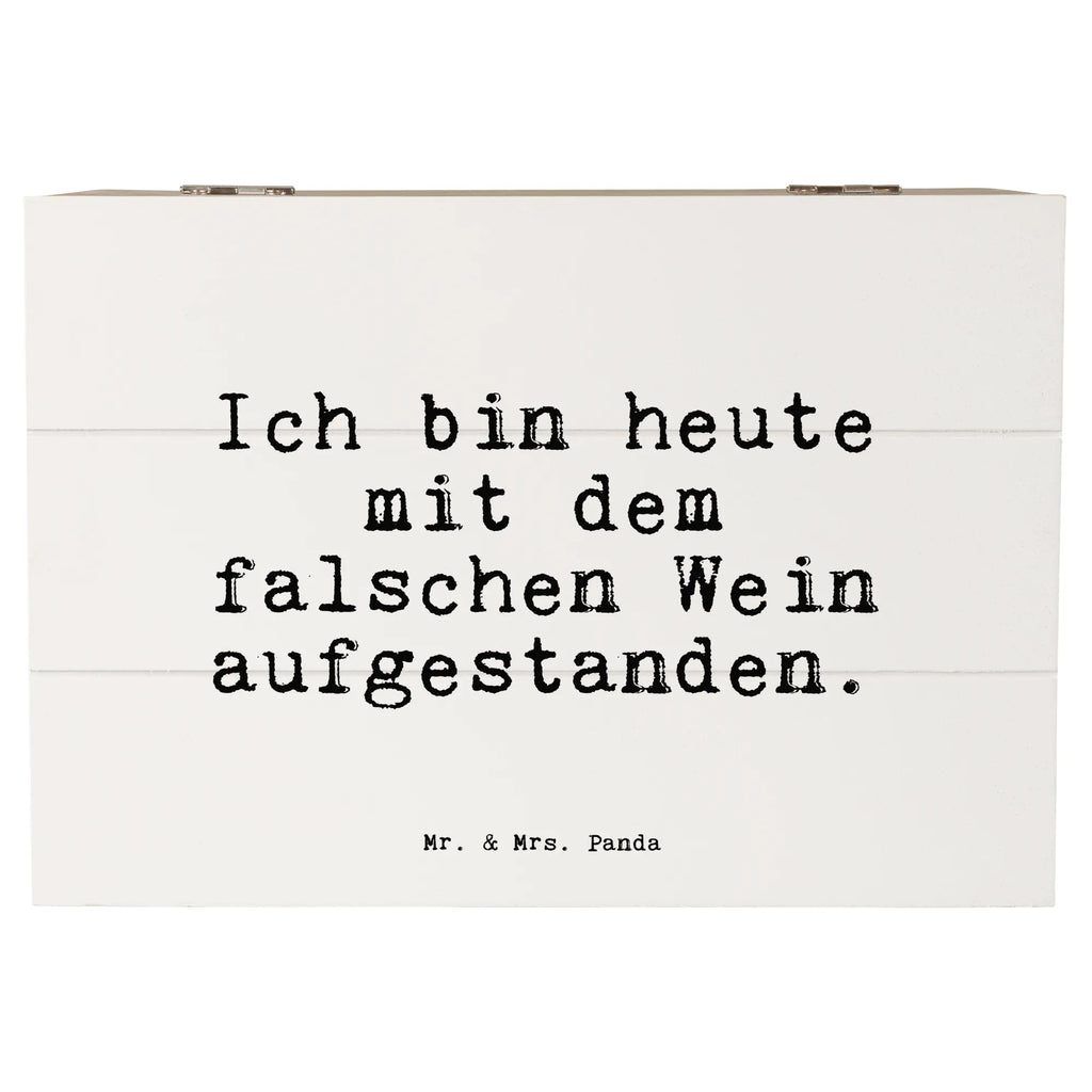 Holzkiste Sprüche und Zitate Ich bin heute mit dem falschen Wein aufgestanden. Holzkiste, Kiste, Schatzkiste, Truhe, Schatulle, XXL, Erinnerungsbox, Erinnerungskiste, Dekokiste, Aufbewahrungsbox, Geschenkbox, Geschenkdose, Spruch, Sprüche, lustige Sprüche, Weisheiten, Zitate, Spruch Geschenke, Spruch Sprüche Weisheiten Zitate Lustig Weisheit Worte