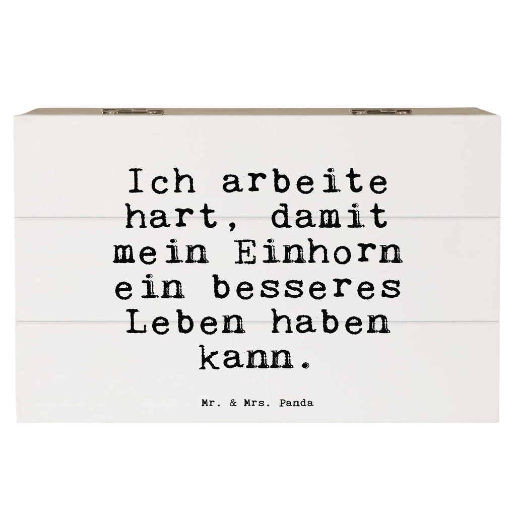 Holzkiste Sprüche und Zitate Ich arbeite hart, damit mein Einhorn ein besseres Leben haben kann. Holzkiste, Kiste, Schatzkiste, Truhe, Schatulle, XXL, Erinnerungsbox, Erinnerungskiste, Dekokiste, Aufbewahrungsbox, Geschenkbox, Geschenkdose, Spruch, Sprüche, lustige Sprüche, Weisheiten, Zitate, Spruch Geschenke, Spruch Sprüche Weisheiten Zitate Lustig Weisheit Worte