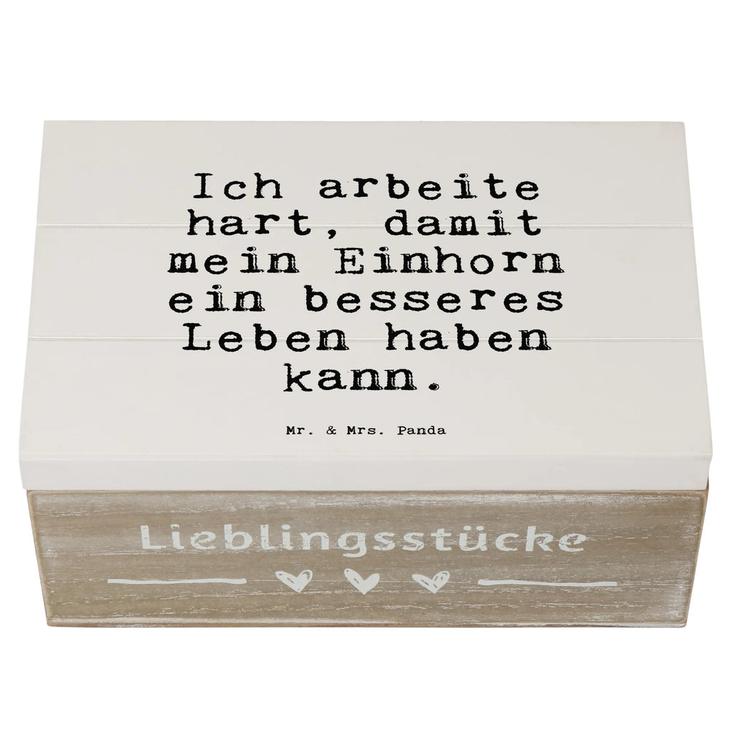 Holzkiste Sprüche und Zitate Ich arbeite hart, damit mein Einhorn ein besseres Leben haben kann. Holzkiste, Kiste, Schatzkiste, Truhe, Schatulle, XXL, Erinnerungsbox, Erinnerungskiste, Dekokiste, Aufbewahrungsbox, Geschenkbox, Geschenkdose, Spruch, Sprüche, lustige Sprüche, Weisheiten, Zitate, Spruch Geschenke, Spruch Sprüche Weisheiten Zitate Lustig Weisheit Worte