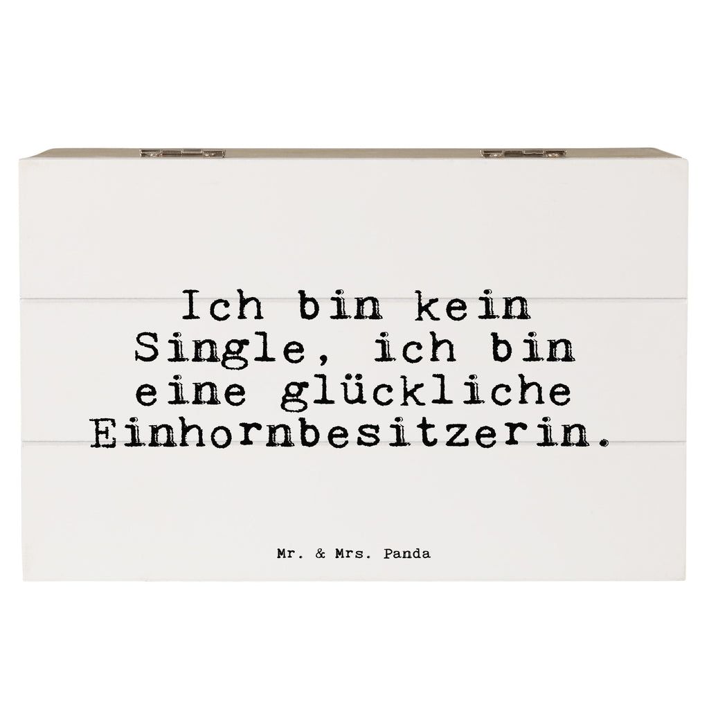 Holzkiste Sprüche und Zitate Ich bin kein Single, ich bin eine glückliche Einhornbesitzerin. Holzkiste, Kiste, Schatzkiste, Truhe, Schatulle, XXL, Erinnerungsbox, Erinnerungskiste, Dekokiste, Aufbewahrungsbox, Geschenkbox, Geschenkdose, Spruch, Sprüche, lustige Sprüche, Weisheiten, Zitate, Spruch Geschenke, Spruch Sprüche Weisheiten Zitate Lustig Weisheit Worte