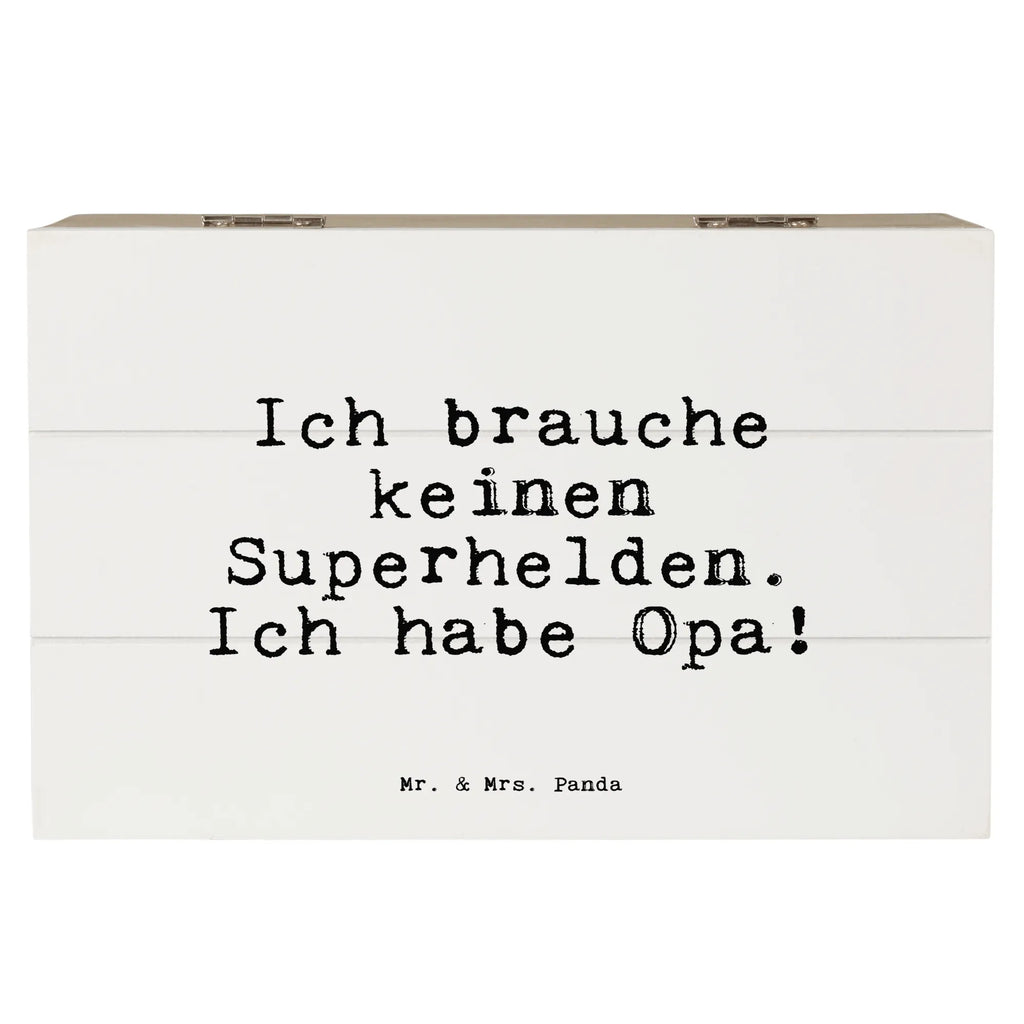 Holzkiste Sprüche und Zitate Ich brauche keinen Superhelden. Ich habe Opa! Holzkiste, Kiste, Schatzkiste, Truhe, Schatulle, XXL, Erinnerungsbox, Erinnerungskiste, Dekokiste, Aufbewahrungsbox, Geschenkbox, Geschenkdose, Spruch, Sprüche, lustige Sprüche, Weisheiten, Zitate, Spruch Geschenke, Spruch Sprüche Weisheiten Zitate Lustig Weisheit Worte