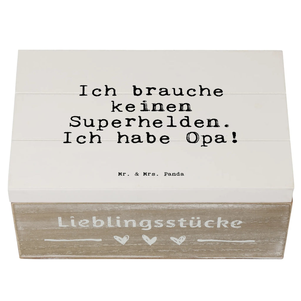 Holzkiste Sprüche und Zitate Ich brauche keinen Superhelden. Ich habe Opa! Holzkiste, Kiste, Schatzkiste, Truhe, Schatulle, XXL, Erinnerungsbox, Erinnerungskiste, Dekokiste, Aufbewahrungsbox, Geschenkbox, Geschenkdose, Spruch, Sprüche, lustige Sprüche, Weisheiten, Zitate, Spruch Geschenke, Spruch Sprüche Weisheiten Zitate Lustig Weisheit Worte