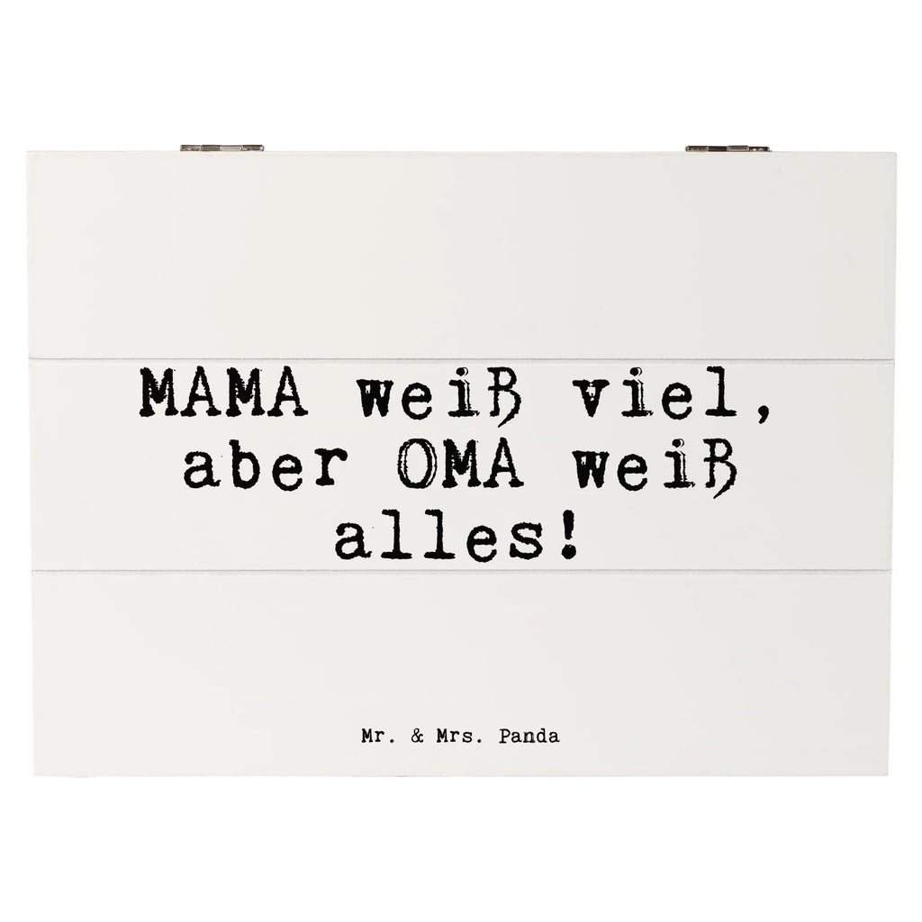 Holzkiste Sprüche und Zitate MAMA weiß viel, aber OMA weiß alles! Holzkiste, Kiste, Schatzkiste, Truhe, Schatulle, XXL, Erinnerungsbox, Erinnerungskiste, Dekokiste, Aufbewahrungsbox, Geschenkbox, Geschenkdose, Spruch, Sprüche, lustige Sprüche, Weisheiten, Zitate, Spruch Geschenke, Spruch Sprüche Weisheiten Zitate Lustig Weisheit Worte