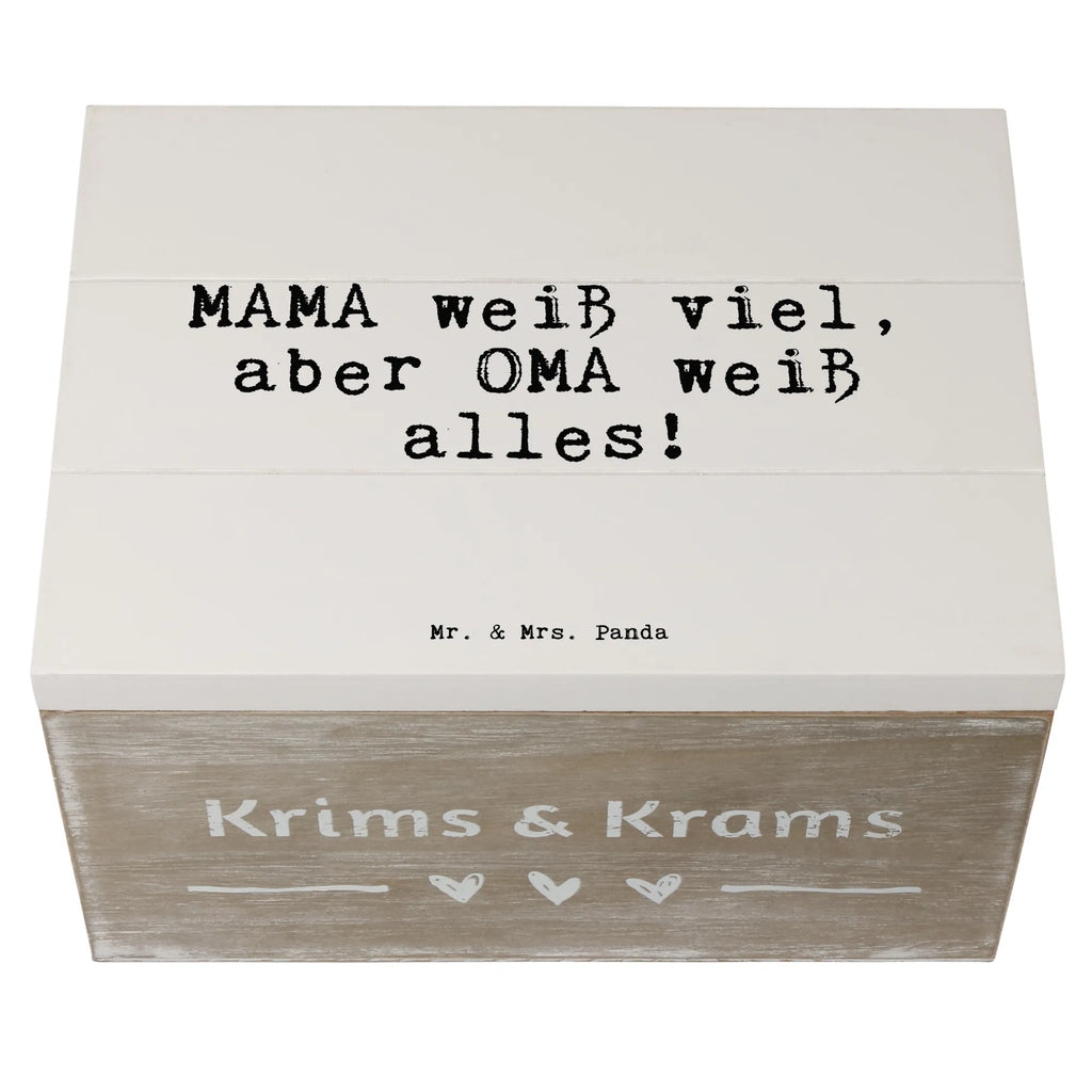 Holzkiste Sprüche und Zitate MAMA weiß viel, aber OMA weiß alles! Holzkiste, Kiste, Schatzkiste, Truhe, Schatulle, XXL, Erinnerungsbox, Erinnerungskiste, Dekokiste, Aufbewahrungsbox, Geschenkbox, Geschenkdose, Spruch, Sprüche, lustige Sprüche, Weisheiten, Zitate, Spruch Geschenke, Spruch Sprüche Weisheiten Zitate Lustig Weisheit Worte