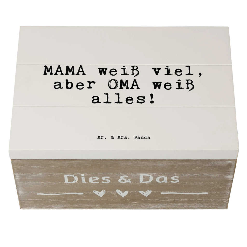 Holzkiste Sprüche und Zitate MAMA weiß viel, aber OMA weiß alles! Holzkiste, Kiste, Schatzkiste, Truhe, Schatulle, XXL, Erinnerungsbox, Erinnerungskiste, Dekokiste, Aufbewahrungsbox, Geschenkbox, Geschenkdose, Spruch, Sprüche, lustige Sprüche, Weisheiten, Zitate, Spruch Geschenke, Spruch Sprüche Weisheiten Zitate Lustig Weisheit Worte