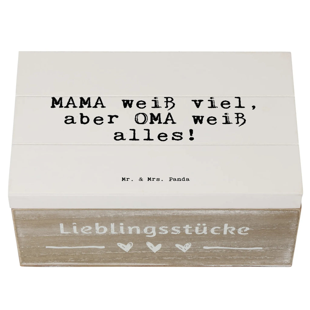 Holzkiste Sprüche und Zitate MAMA weiß viel, aber OMA weiß alles! Holzkiste, Kiste, Schatzkiste, Truhe, Schatulle, XXL, Erinnerungsbox, Erinnerungskiste, Dekokiste, Aufbewahrungsbox, Geschenkbox, Geschenkdose, Spruch, Sprüche, lustige Sprüche, Weisheiten, Zitate, Spruch Geschenke, Spruch Sprüche Weisheiten Zitate Lustig Weisheit Worte