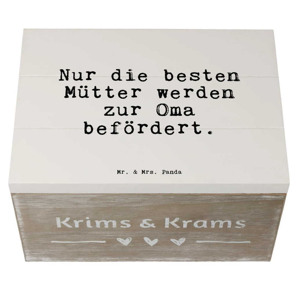 Holzkiste Sprüche und Zitate Nur die besten Mütter werden zur Oma befördert. Holzkiste, Kiste, Schatzkiste, Truhe, Schatulle, XXL, Erinnerungsbox, Erinnerungskiste, Dekokiste, Aufbewahrungsbox, Geschenkbox, Geschenkdose, Spruch, Sprüche, lustige Sprüche, Weisheiten, Zitate, Spruch Geschenke, Spruch Sprüche Weisheiten Zitate Lustig Weisheit Worte