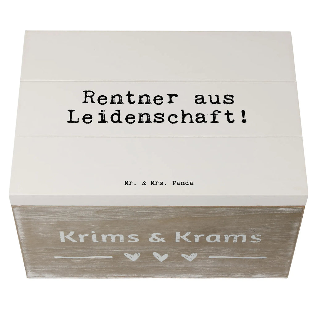 Holzkiste Sprüche und Zitate Rentner aus Leidenschaft! Holzkiste, Kiste, Schatzkiste, Truhe, Schatulle, XXL, Erinnerungsbox, Erinnerungskiste, Dekokiste, Aufbewahrungsbox, Geschenkbox, Geschenkdose, Spruch, Sprüche, lustige Sprüche, Weisheiten, Zitate, Spruch Geschenke, Spruch Sprüche Weisheiten Zitate Lustig Weisheit Worte