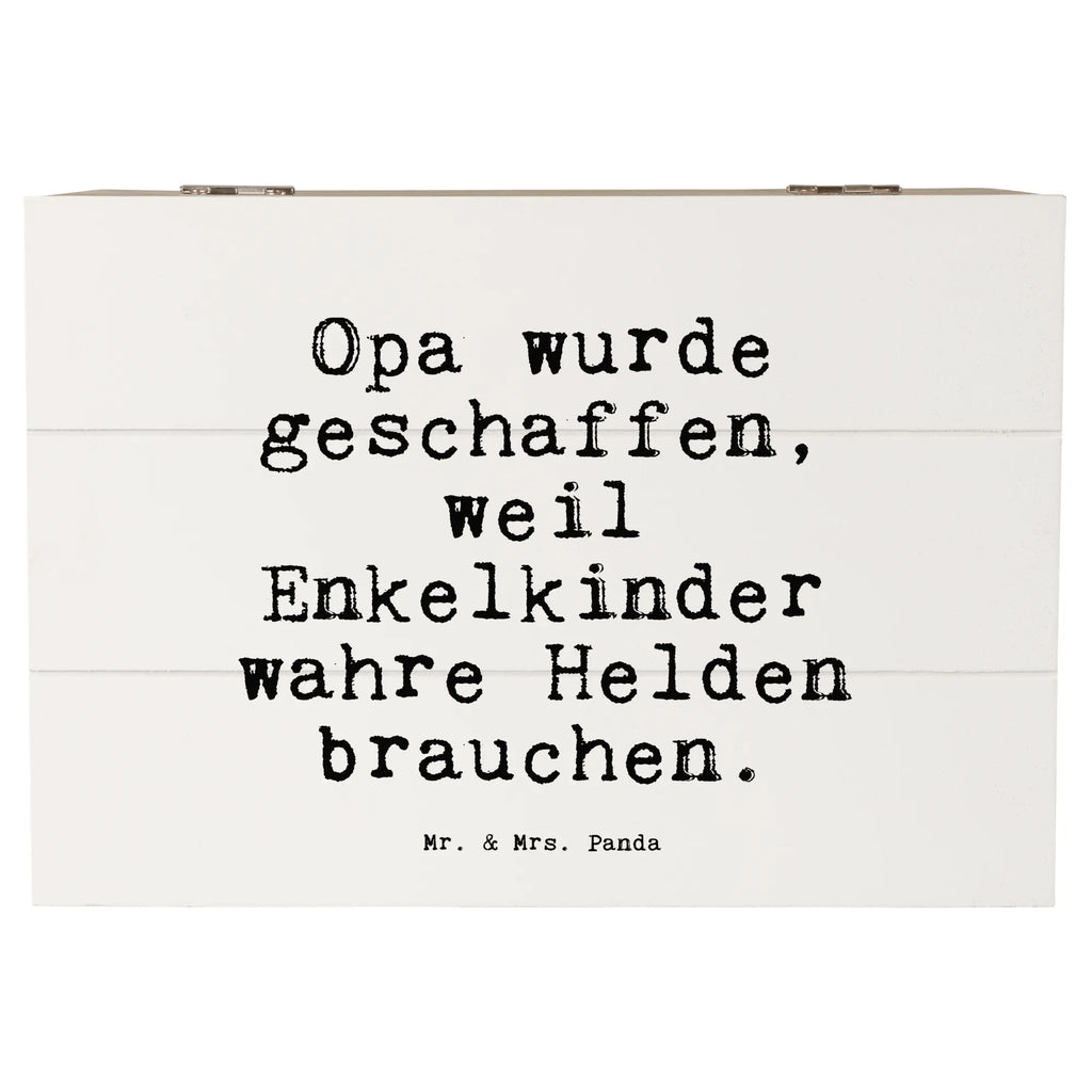 Holzkiste Sprüche und Zitate Opa wurde geschaffen, weil Enkelkinder wahre Helden brauchen. Holzkiste, Kiste, Schatzkiste, Truhe, Schatulle, XXL, Erinnerungsbox, Erinnerungskiste, Dekokiste, Aufbewahrungsbox, Geschenkbox, Geschenkdose, Spruch, Sprüche, lustige Sprüche, Weisheiten, Zitate, Spruch Geschenke, Spruch Sprüche Weisheiten Zitate Lustig Weisheit Worte