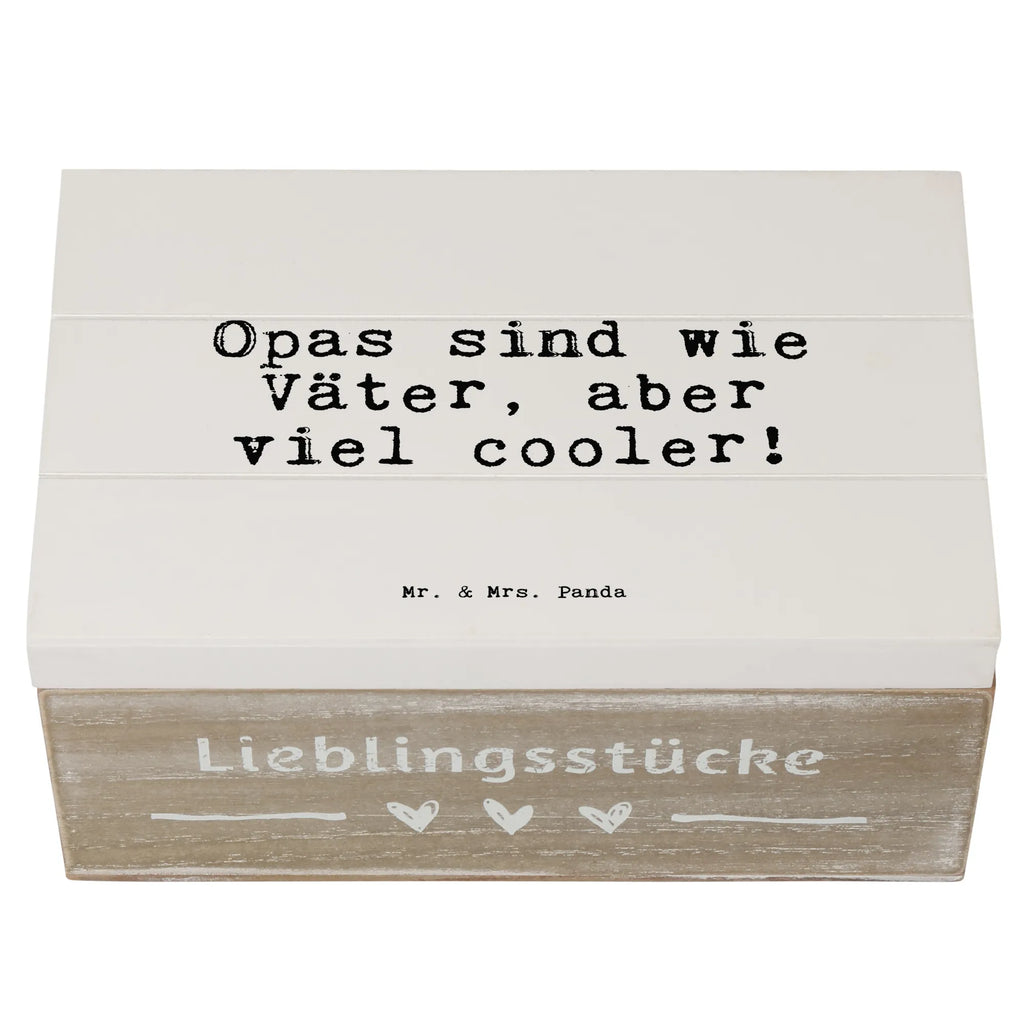 Holzkiste Sprüche und Zitate Opas sind wie Väter, aber viel cooler! Holzkiste, Kiste, Schatzkiste, Truhe, Schatulle, XXL, Erinnerungsbox, Erinnerungskiste, Dekokiste, Aufbewahrungsbox, Geschenkbox, Geschenkdose, Spruch, Sprüche, lustige Sprüche, Weisheiten, Zitate, Spruch Geschenke, Spruch Sprüche Weisheiten Zitate Lustig Weisheit Worte