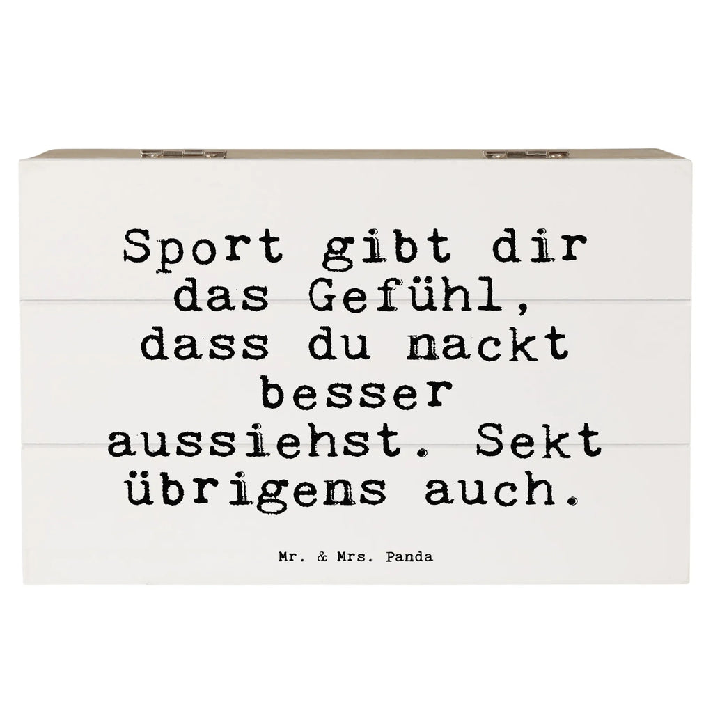 Holzkiste Sprüche und Zitate Sport gibt dir das Gefühl, dass du nackt besser aussiehst. Sekt übrigens auch. Holzkiste, Kiste, Schatzkiste, Truhe, Schatulle, XXL, Erinnerungsbox, Erinnerungskiste, Dekokiste, Aufbewahrungsbox, Geschenkbox, Geschenkdose, Spruch, Sprüche, lustige Sprüche, Weisheiten, Zitate, Spruch Geschenke, Spruch Sprüche Weisheiten Zitate Lustig Weisheit Worte