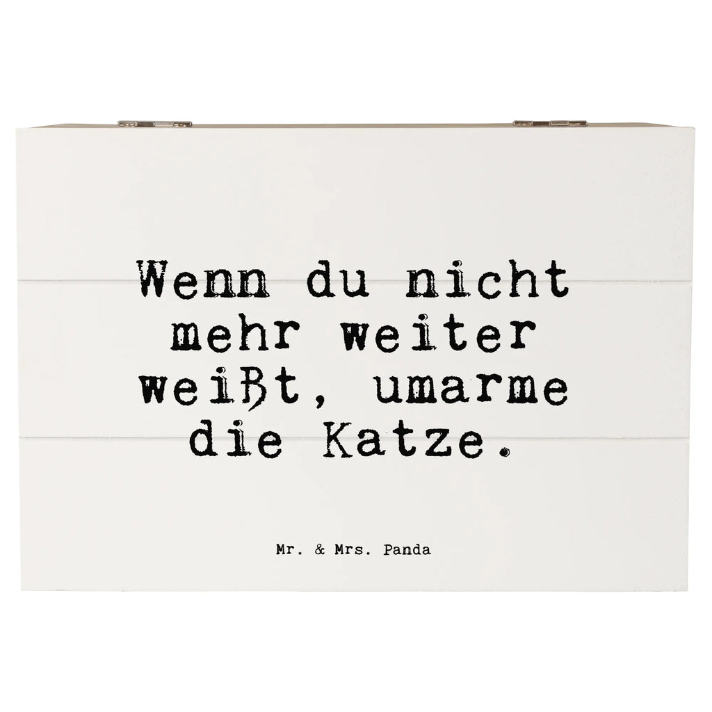 Holzkiste Sprüche und Zitate Wenn du nicht mehr weiter weißt, umarme die Katze. Holzkiste, Kiste, Schatzkiste, Truhe, Schatulle, XXL, Erinnerungsbox, Erinnerungskiste, Dekokiste, Aufbewahrungsbox, Geschenkbox, Geschenkdose, Spruch, Sprüche, lustige Sprüche, Weisheiten, Zitate, Spruch Geschenke, Spruch Sprüche Weisheiten Zitate Lustig Weisheit Worte