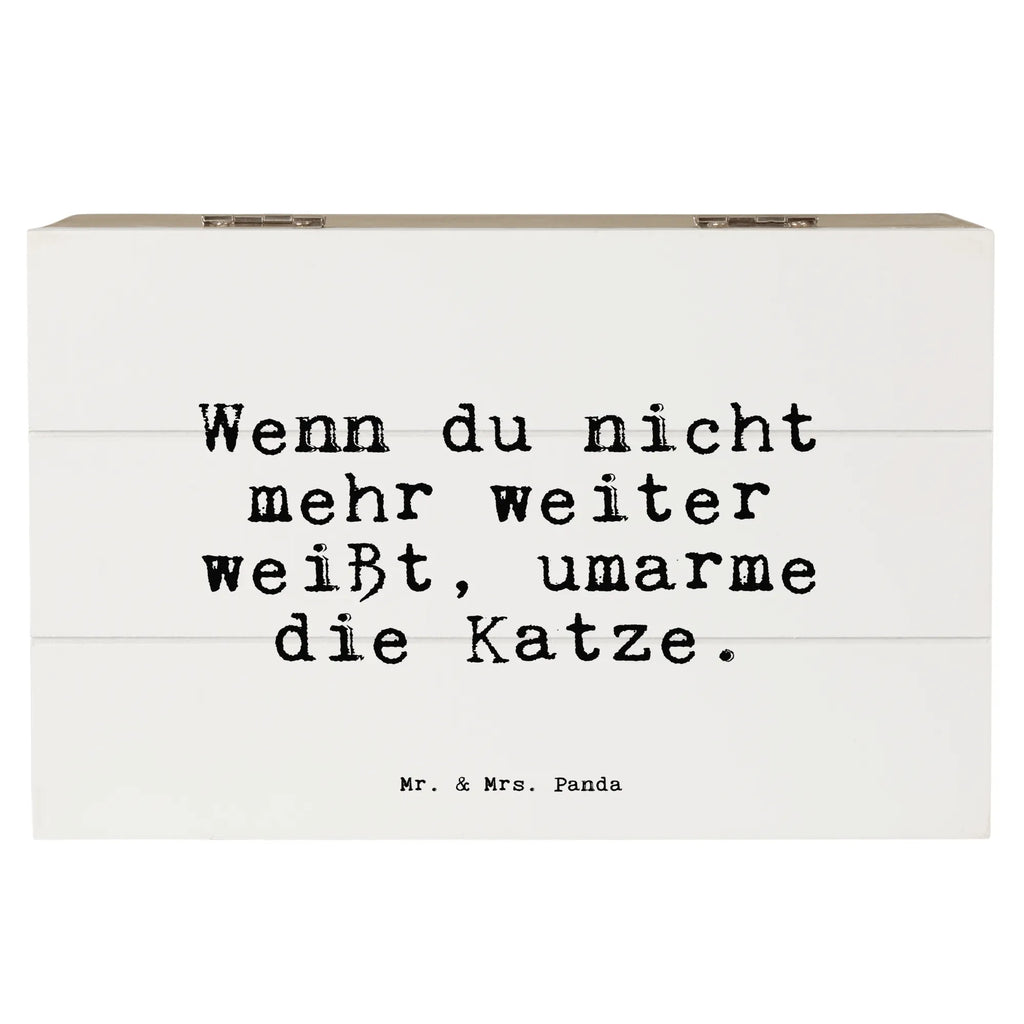 Holzkiste Sprüche und Zitate Wenn du nicht mehr weiter weißt, umarme die Katze. Holzkiste, Kiste, Schatzkiste, Truhe, Schatulle, XXL, Erinnerungsbox, Erinnerungskiste, Dekokiste, Aufbewahrungsbox, Geschenkbox, Geschenkdose, Spruch, Sprüche, lustige Sprüche, Weisheiten, Zitate, Spruch Geschenke, Spruch Sprüche Weisheiten Zitate Lustig Weisheit Worte