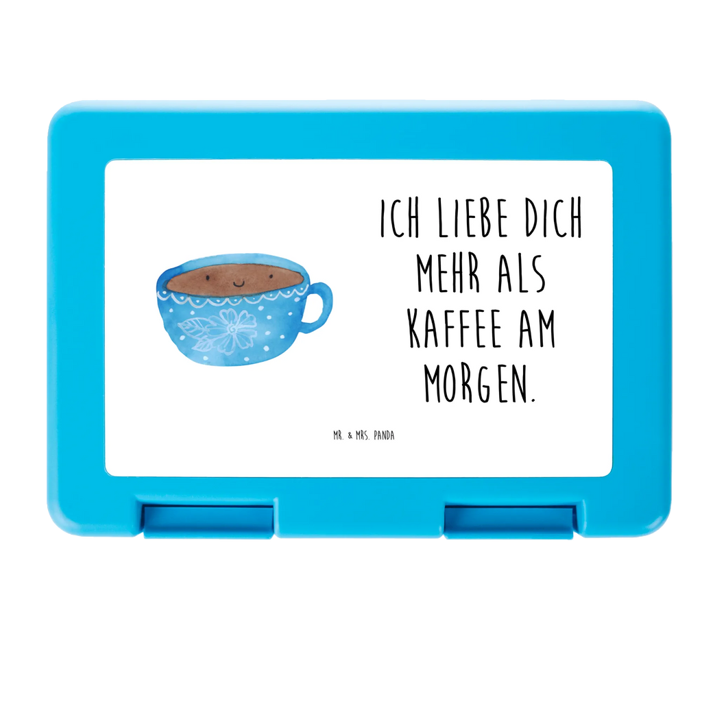 Brotdose Kaffee Tasse Brotbox, Snackbox, Lunch box, Butterbrotdose, Brotzeitbox, Tiermotive, Gute Laune, lustige Sprüche, Tiere, Kaffee, Tasse, Liebe, Geschmack, Genuss, Glücklich