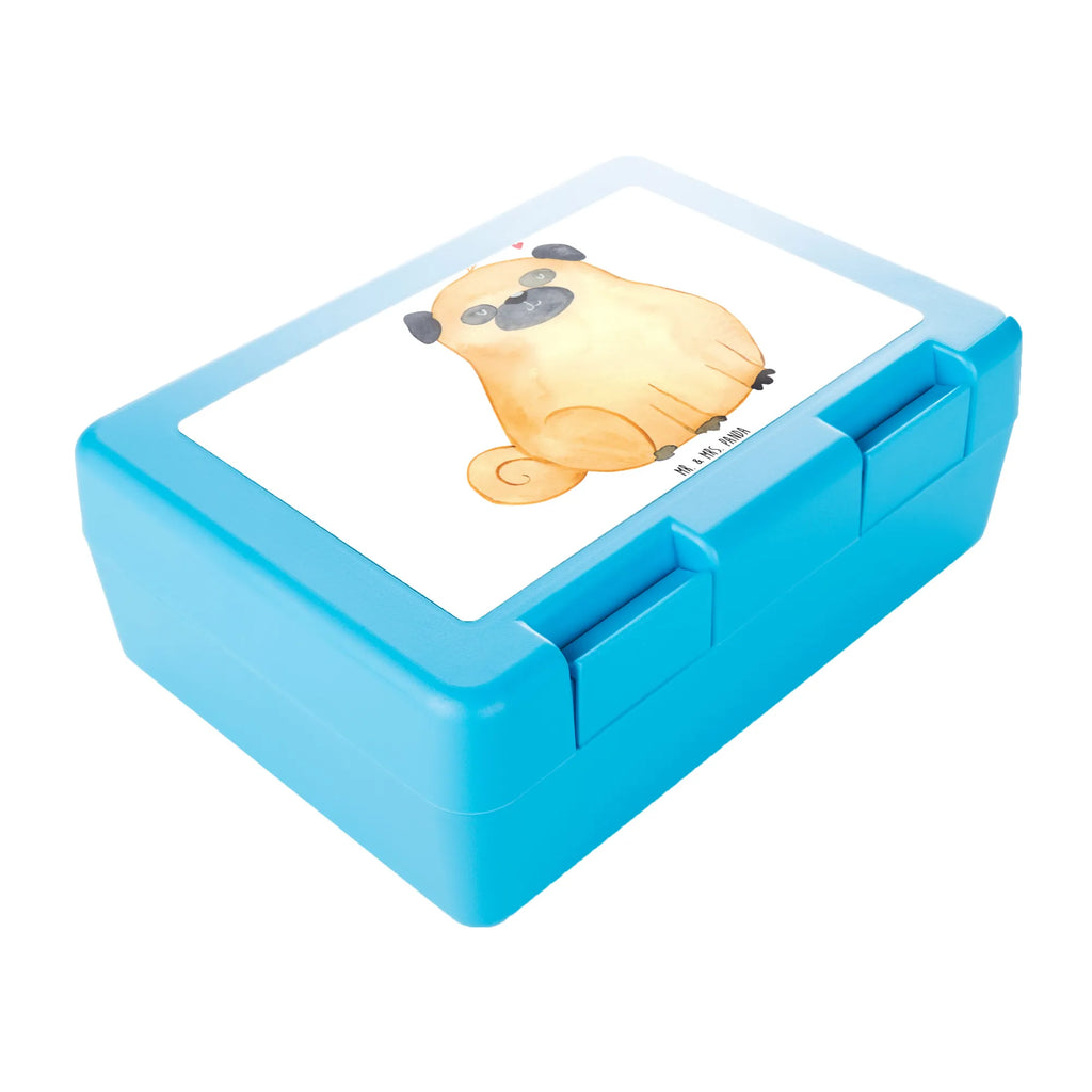 Brotdose Mops Brotbox, Snackbox, Lunch box, Butterbrotdose, Brotzeitbox, Hund, Hundemotiv, Haustier, Hunderasse, Tierliebhaber, Hundebesitzer, Sprüche, Mops, Liebe, Hundeliebe