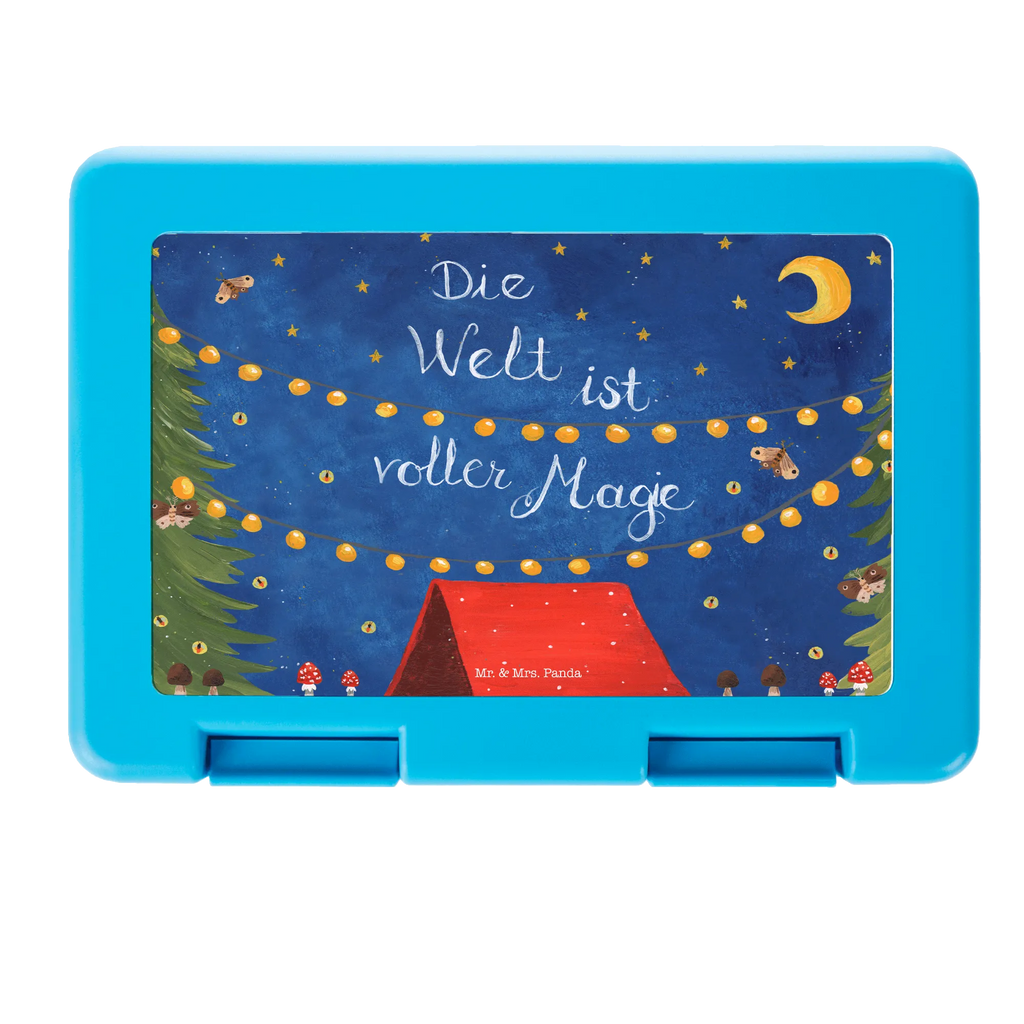 Brotdose Die Welt ist voller Magie Brotbox, Snackbox, Lunch box, Butterbrotdose, Brotzeitbox, Blumen Deko, Frühlings Deko, Sommer Deko, Dekoration, positive Botschaft, Naturliebhaber, Outdoor, Natur, Abenteuer