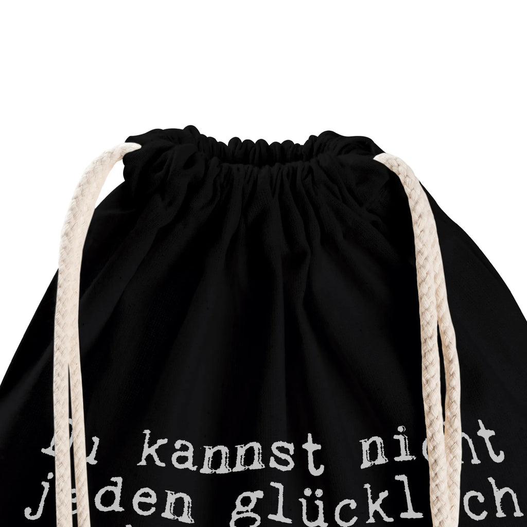 Sportbeutel Du kannst nicht jeden... Sportbeutel, Turnbeutel, Beutel, Sporttasche, Tasche, Stoffbeutel, Sportbeutel Kinder, Gymsack, Beutel Rucksack, Kleine Sporttasche, Sportzubehör, Turnbeutel Baumwolle, Spruch, Sprüche, lustige Sprüche, Weisheiten, Zitate, Spruch Geschenke, Spruch Sprüche Weisheiten Zitate Lustig Weisheit Worte