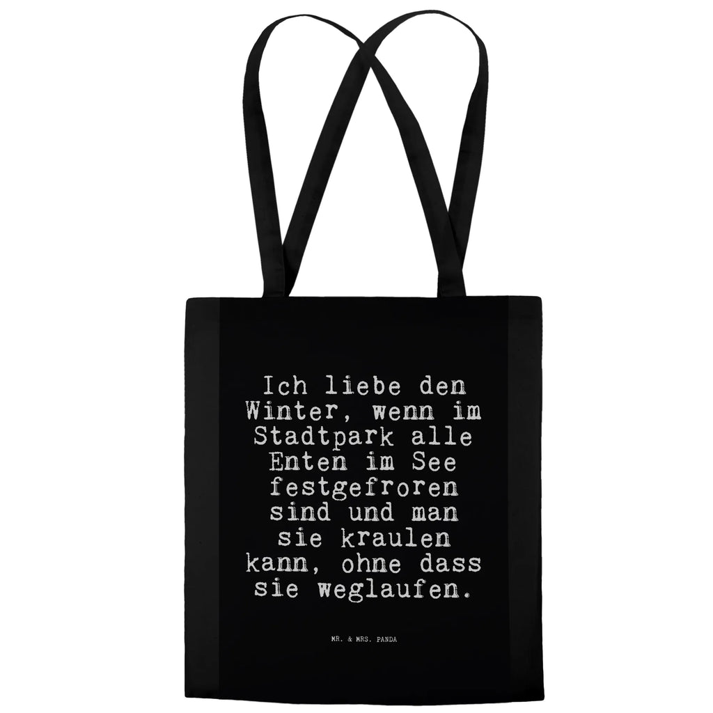 Tragetasche Ich liebe den Winter,... Beuteltasche, Beutel, Einkaufstasche, Jutebeutel, Stoffbeutel, Tasche, Shopper, Umhängetasche, Strandtasche, Schultertasche, Stofftasche, Tragetasche, Badetasche, Jutetasche, Einkaufstüte, Laptoptasche, Spruch, Sprüche, lustige Sprüche, Weisheiten, Zitate, Spruch Geschenke, Spruch Sprüche Weisheiten Zitate Lustig Weisheit Worte