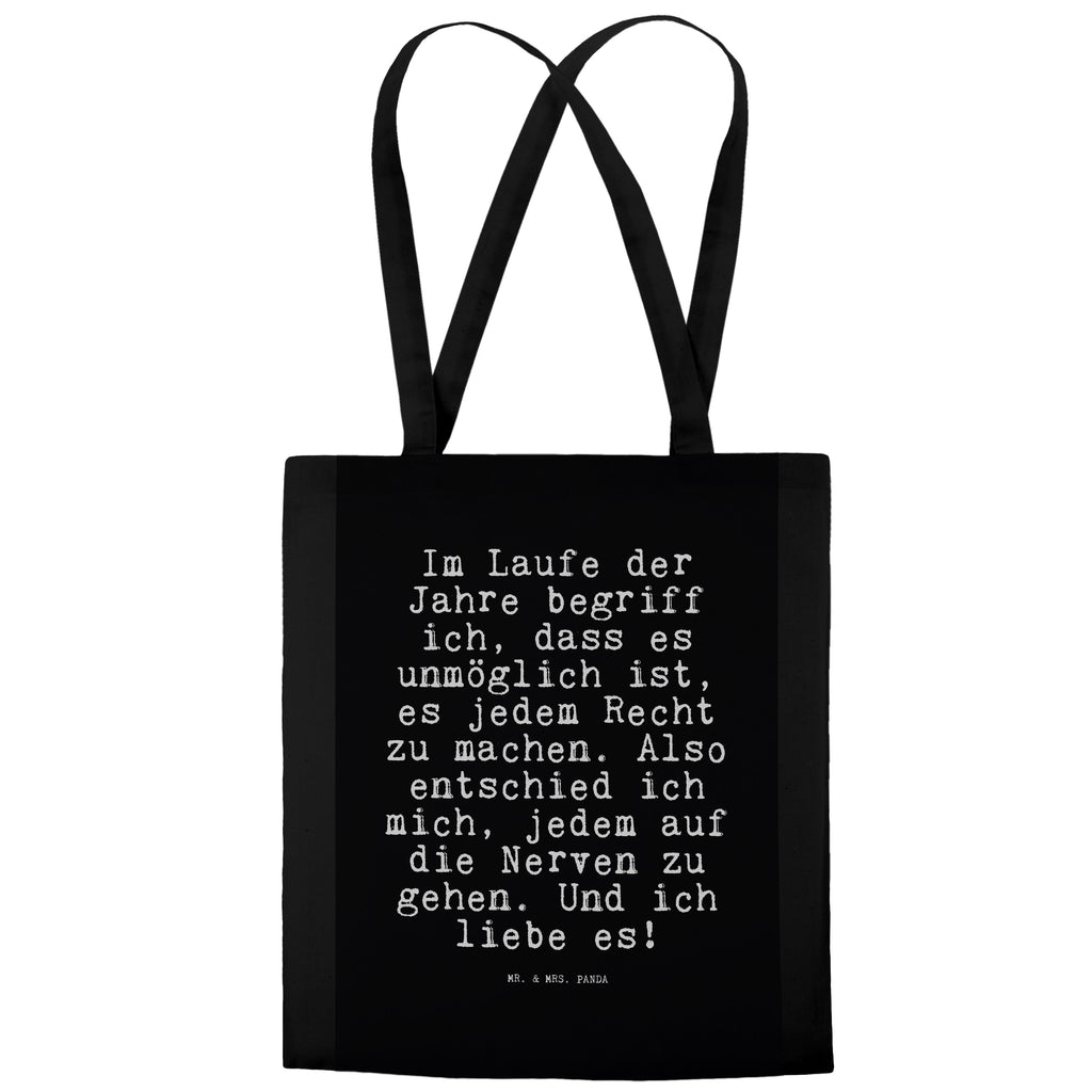 Tragetasche Im Laufe der Jahre... Beuteltasche, Beutel, Einkaufstasche, Jutebeutel, Stoffbeutel, Tasche, Shopper, Umhängetasche, Strandtasche, Schultertasche, Stofftasche, Tragetasche, Badetasche, Jutetasche, Einkaufstüte, Laptoptasche, Spruch, Sprüche, lustige Sprüche, Weisheiten, Zitate, Spruch Geschenke, Spruch Sprüche Weisheiten Zitate Lustig Weisheit Worte