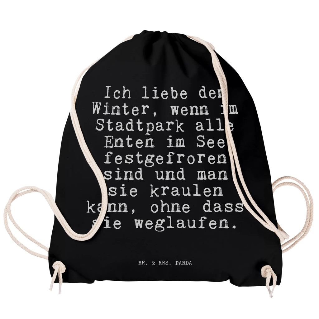 Sportbeutel Ich liebe den Winter,... Sportbeutel, Turnbeutel, Beutel, Sporttasche, Tasche, Stoffbeutel, Sportbeutel Kinder, Gymsack, Beutel Rucksack, Kleine Sporttasche, Sportzubehör, Turnbeutel Baumwolle, Spruch, Sprüche, lustige Sprüche, Weisheiten, Zitate, Spruch Geschenke, Spruch Sprüche Weisheiten Zitate Lustig Weisheit Worte