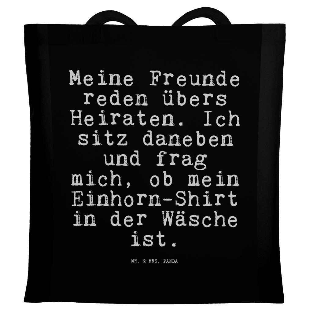 Tragetasche Meine Freunde reden übers... Beuteltasche, Beutel, Einkaufstasche, Jutebeutel, Stoffbeutel, Tasche, Shopper, Umhängetasche, Strandtasche, Schultertasche, Stofftasche, Tragetasche, Badetasche, Jutetasche, Einkaufstüte, Laptoptasche, Spruch, Sprüche, lustige Sprüche, Weisheiten, Zitate, Spruch Geschenke, Spruch Sprüche Weisheiten Zitate Lustig Weisheit Worte