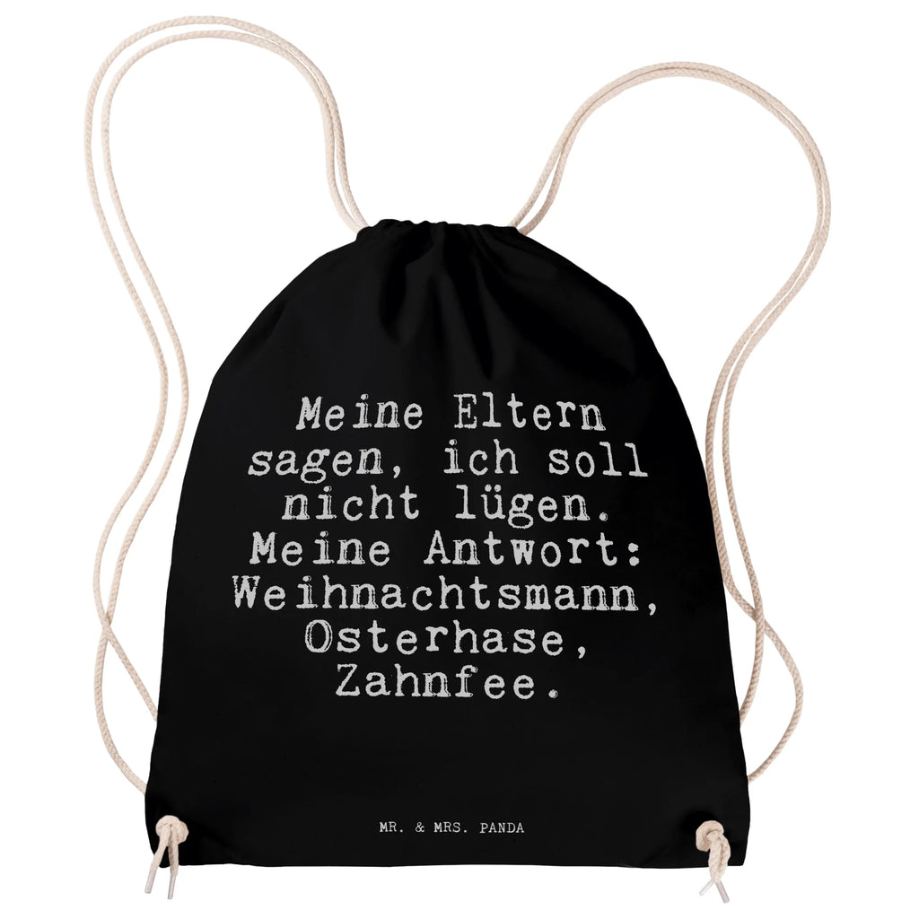 Sportbeutel Meine Eltern sagen, ich... Sportbeutel, Turnbeutel, Beutel, Sporttasche, Tasche, Stoffbeutel, Sportbeutel Kinder, Gymsack, Beutel Rucksack, Kleine Sporttasche, Sportzubehör, Turnbeutel Baumwolle, Spruch, Sprüche, lustige Sprüche, Weisheiten, Zitate, Spruch Geschenke, Spruch Sprüche Weisheiten Zitate Lustig Weisheit Worte