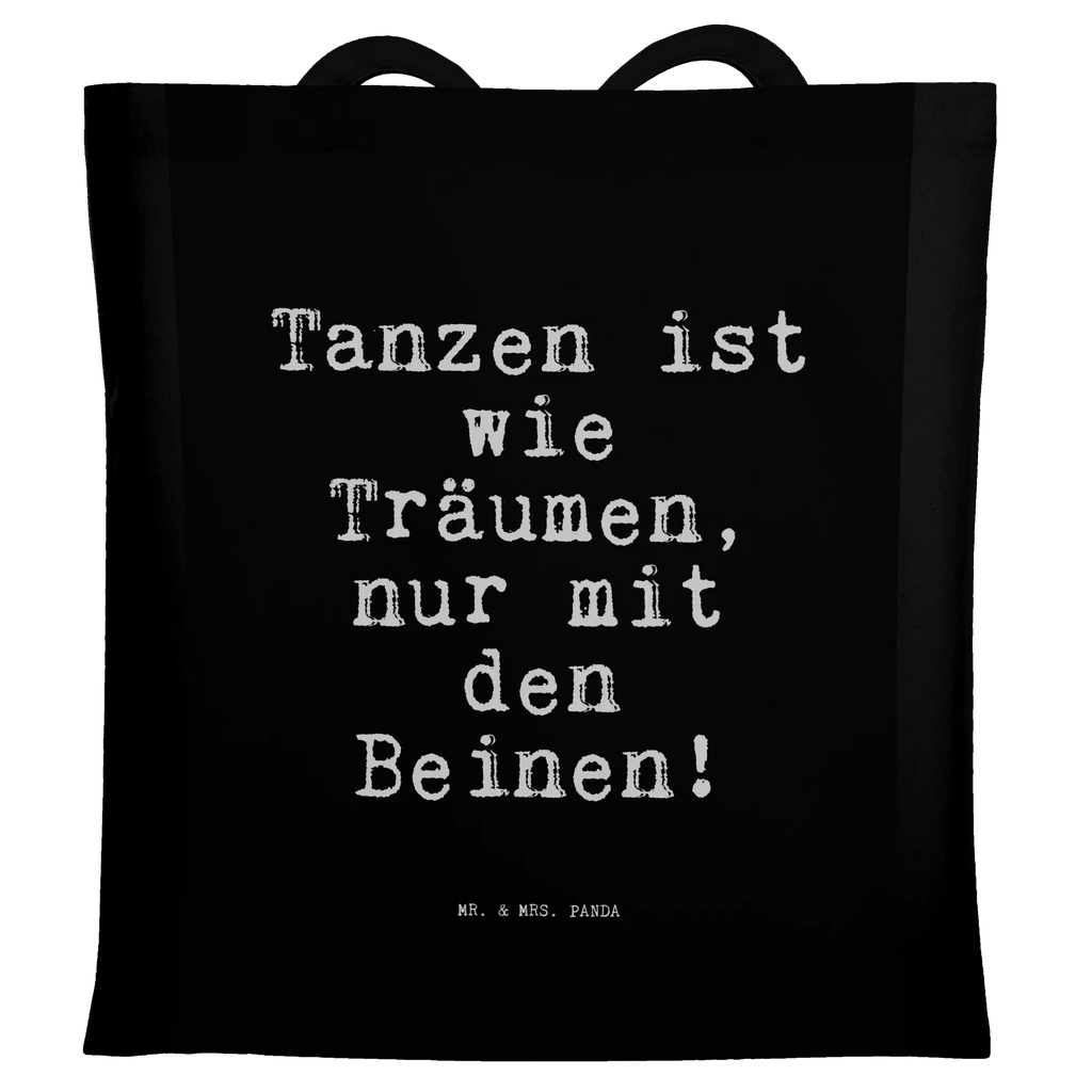 Tragetasche Tanzen ist wie Träumen,... Beuteltasche, Beutel, Einkaufstasche, Jutebeutel, Stoffbeutel, Tasche, Shopper, Umhängetasche, Strandtasche, Schultertasche, Stofftasche, Tragetasche, Badetasche, Jutetasche, Einkaufstüte, Laptoptasche, Spruch, Sprüche, lustige Sprüche, Weisheiten, Zitate, Spruch Geschenke, Spruch Sprüche Weisheiten Zitate Lustig Weisheit Worte