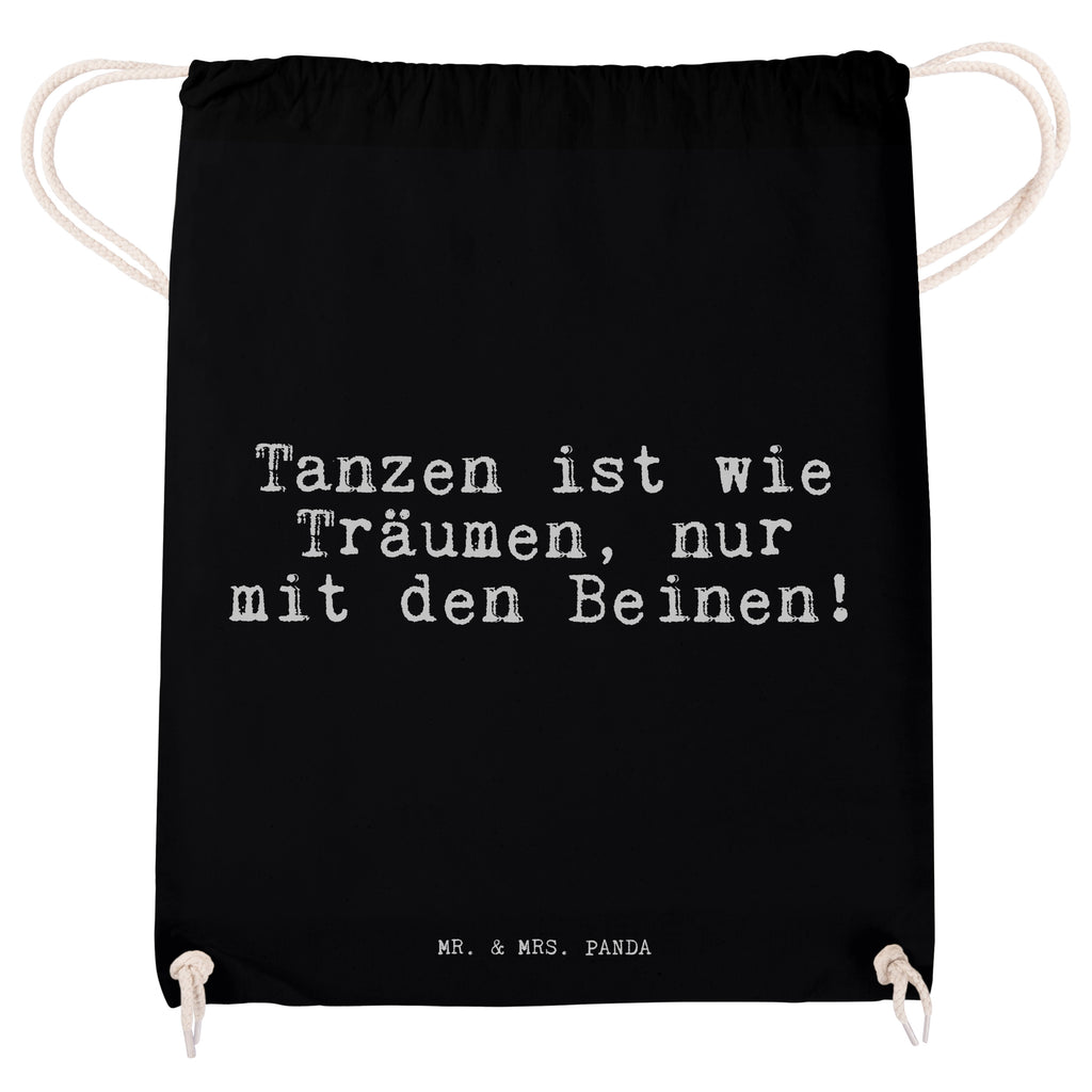 Sportbeutel Tanzen ist wie Träumen,... Sportbeutel, Turnbeutel, Beutel, Sporttasche, Tasche, Stoffbeutel, Sportbeutel Kinder, Gymsack, Beutel Rucksack, Kleine Sporttasche, Sportzubehör, Turnbeutel Baumwolle, Spruch, Sprüche, lustige Sprüche, Weisheiten, Zitate, Spruch Geschenke, Spruch Sprüche Weisheiten Zitate Lustig Weisheit Worte