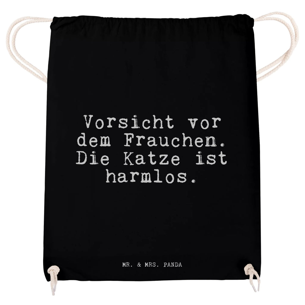 Sportbeutel Sprüche und Zitate Vorsicht vor dem Frauchen. Die Katze ist harmlos. Sportbeutel, Turnbeutel, Beutel, Sporttasche, Tasche, Stoffbeutel, Sportbeutel Kinder, Gymsack, Beutel Rucksack, Kleine Sporttasche, Sportzubehör, Turnbeutel Baumwolle, Spruch, Sprüche, lustige Sprüche, Weisheiten, Zitate, Spruch Geschenke, Spruch Sprüche Weisheiten Zitate Lustig Weisheit Worte