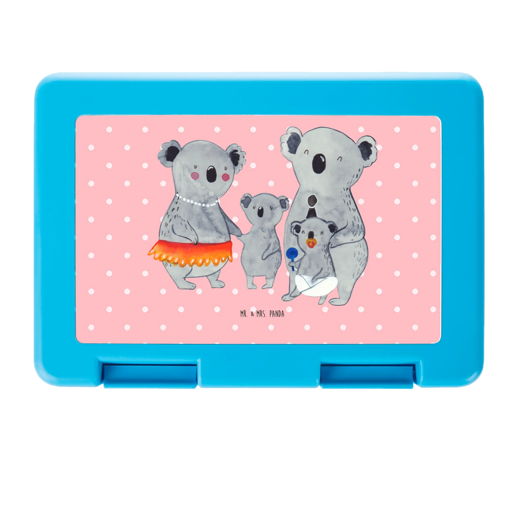 Brotdose Koala Familie Brotbox, Snackbox, Lunch box, Butterbrotdose, Brotzeitbox, Familie, Vatertag, Muttertag, Bruder, Schwester, Mama, Papa, Oma, Opa, Koala, Koalas, Family, Kinder, Geschwister, Familienleben