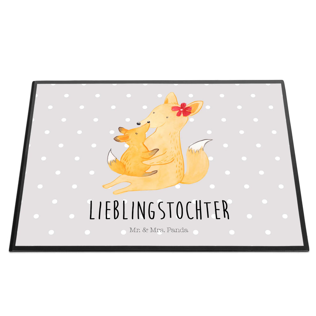 Schreibtischunterlage Fuchs Mama & Kind Schreibunterlage, Schreibtischauflage, Bürobedarf, Büroartikel, Schreibwaren, Schreibtisch Unterlagen, Schreibtischunterlage Groß, Familie, Vatertag, Muttertag, Bruder, Schwester, Mama, Papa, Oma, Opa, Mutter, Tochter, Lieblingstochter, Beste Tochter, Geschenk