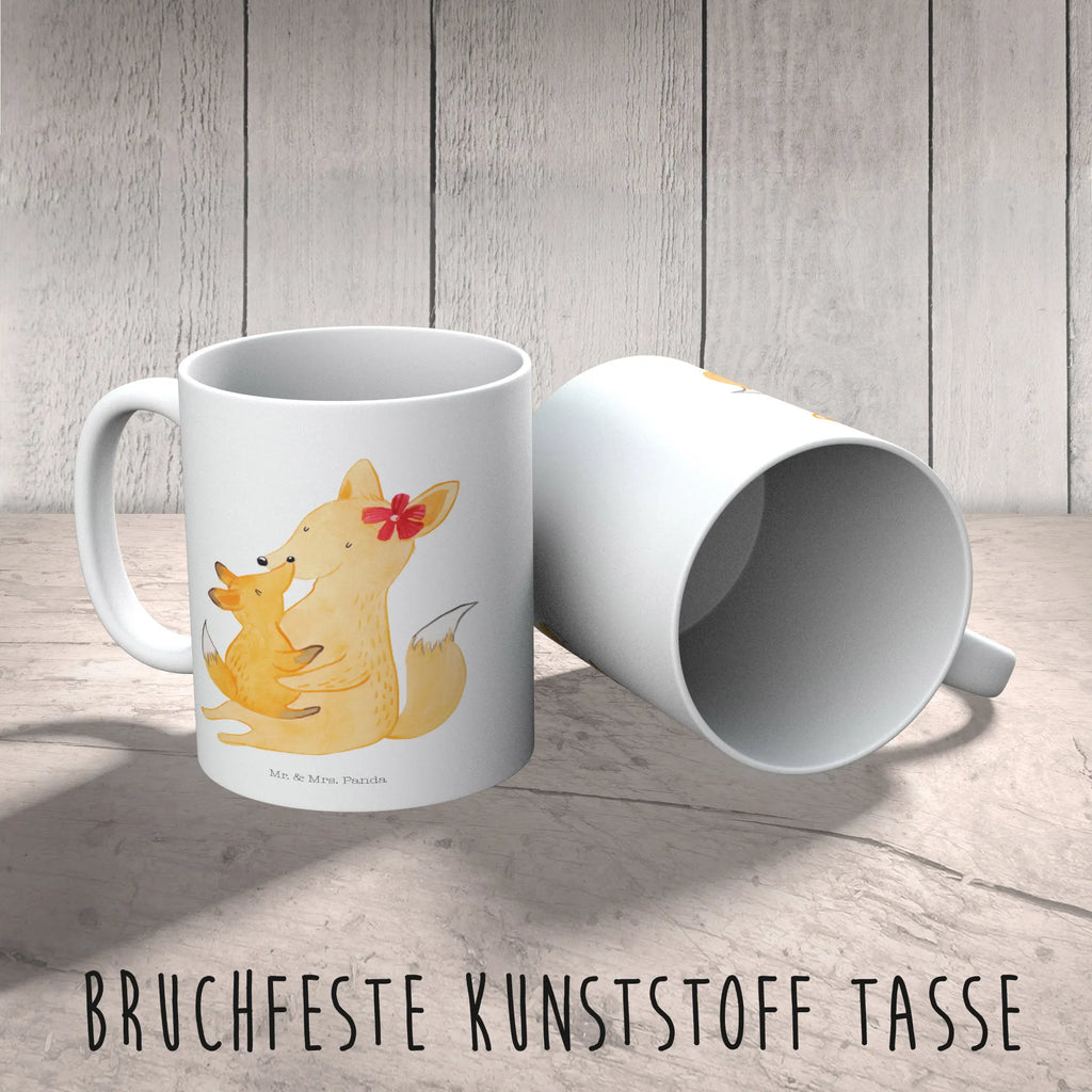 Kindertasse Fuchs Mama & Kind Kindertasse, Kinder Tasse, Kunststoff Tasse, Kindergarten Tasse, Trinkbecher, Camping Becher, Kaffeetasse, Kunststoffbecher, Kindergartenbecher, Outdoorgeschirr, Kunststoffgeschirr, Reisebecher, Reisetasse, Kinderbecher, Bruchfeste Tasse, Bruchsichere Tasse, Plastik Tasse, Plastiktasse, Familie, Vatertag, Muttertag, Bruder, Schwester, Mama, Papa, Oma, Opa, Mutter, Tochter, Lieblingstochter, Beste Tochter, Geschenk